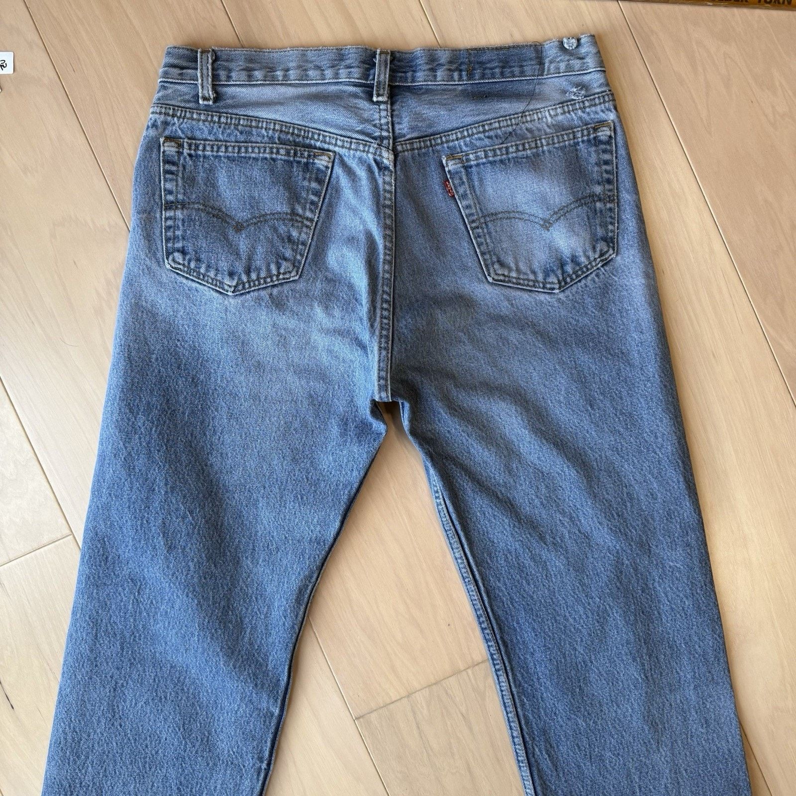 Levi's Vintage Levis 501 Jeans 34 Straight Leg 90s Denim Workwear Size US 34 / EU 50 - 9 Thumbnail