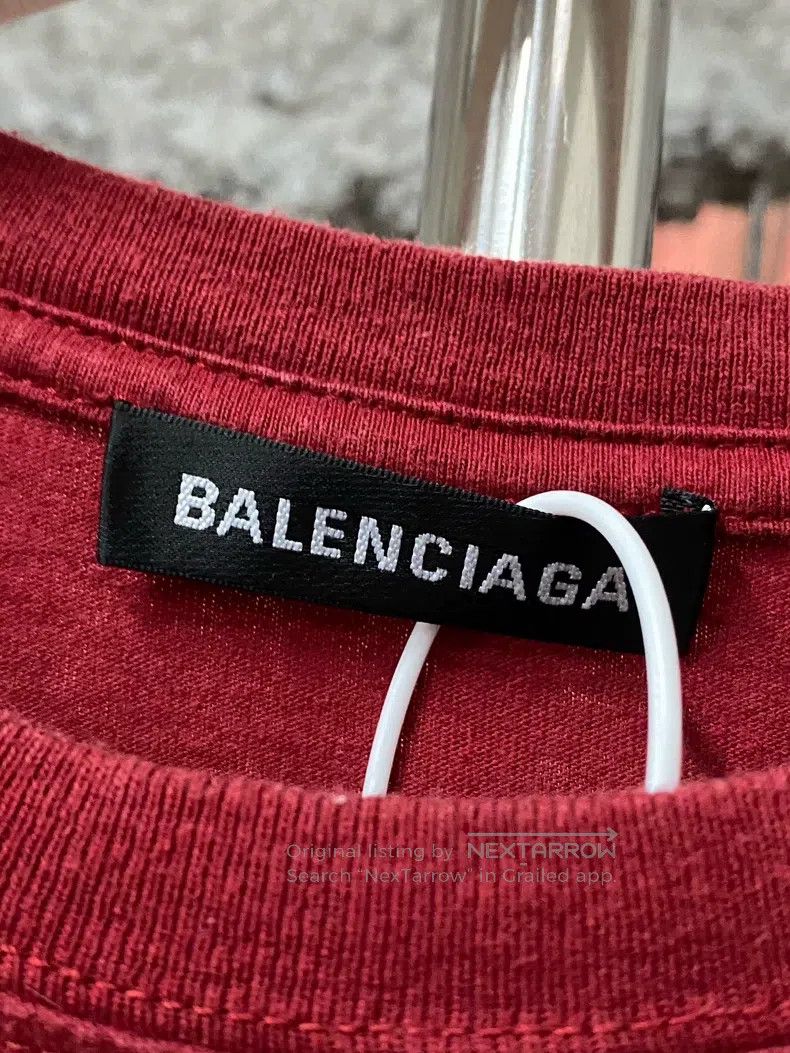 Balenciaga Balenciaga Red Wheat Short Sleeve Size US M / EU 48-50 / 2 - 6 Thumbnail
