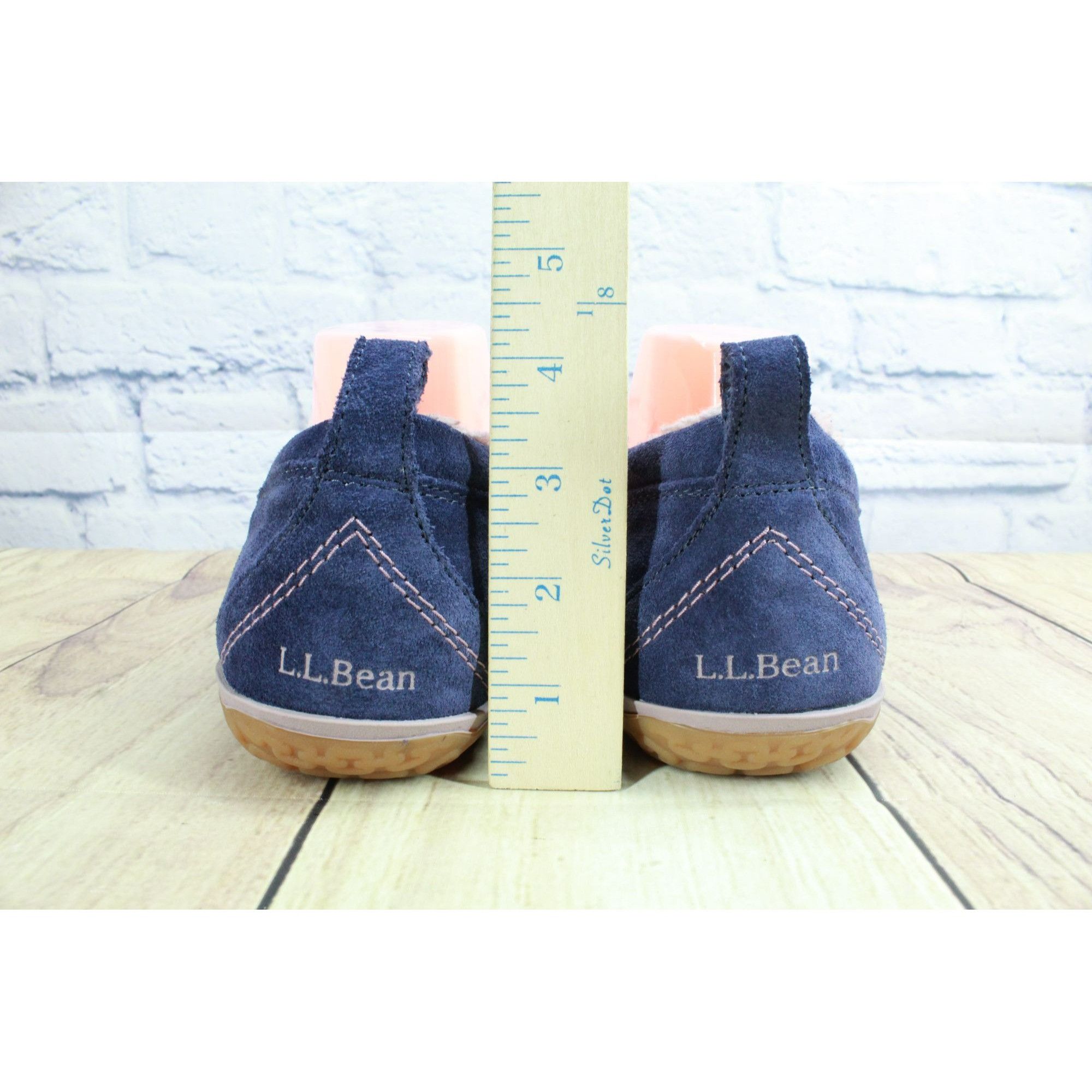L.L. Bean LL Bean Women's Fleece Mountain Moccasin Slippers Size US 10 / IT 40 - 6 Thumbnail