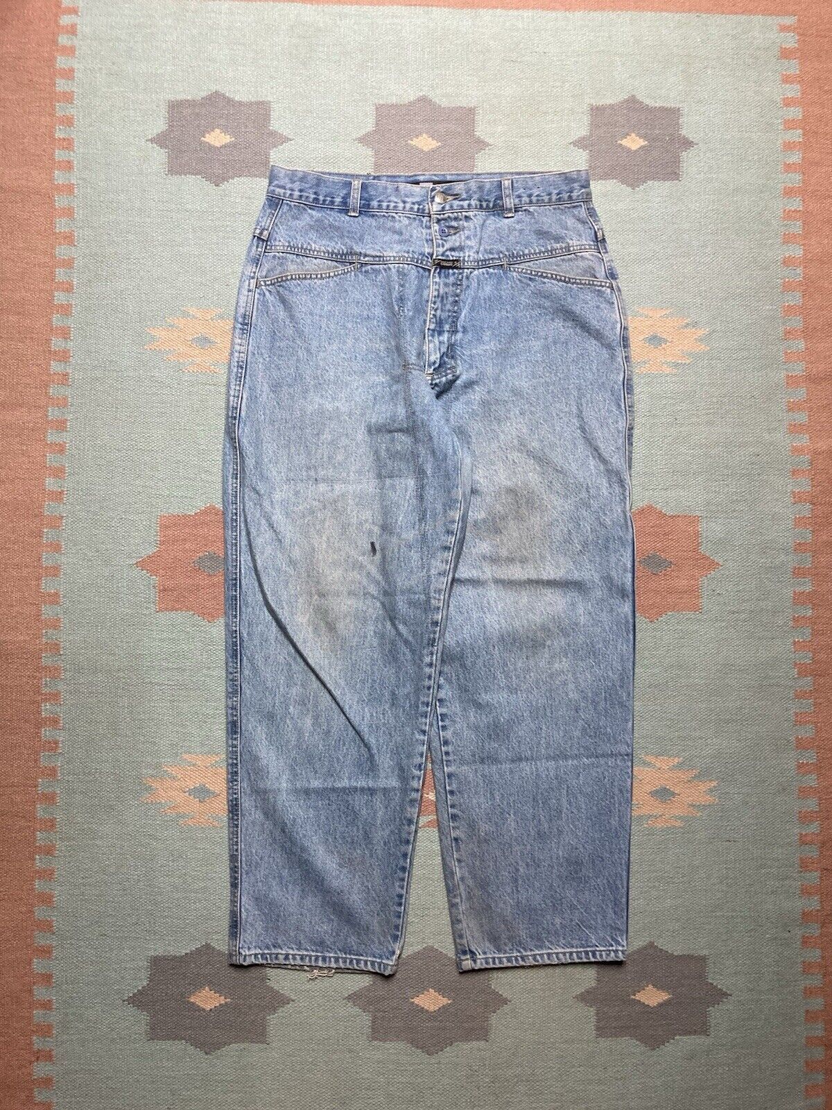 Marithe + Francois Girbaud × Vintage y2k baggy jeans Marithe francois girbaud wide skater 34x29 Size US 34 / EU 50 - 5 Thumbnail