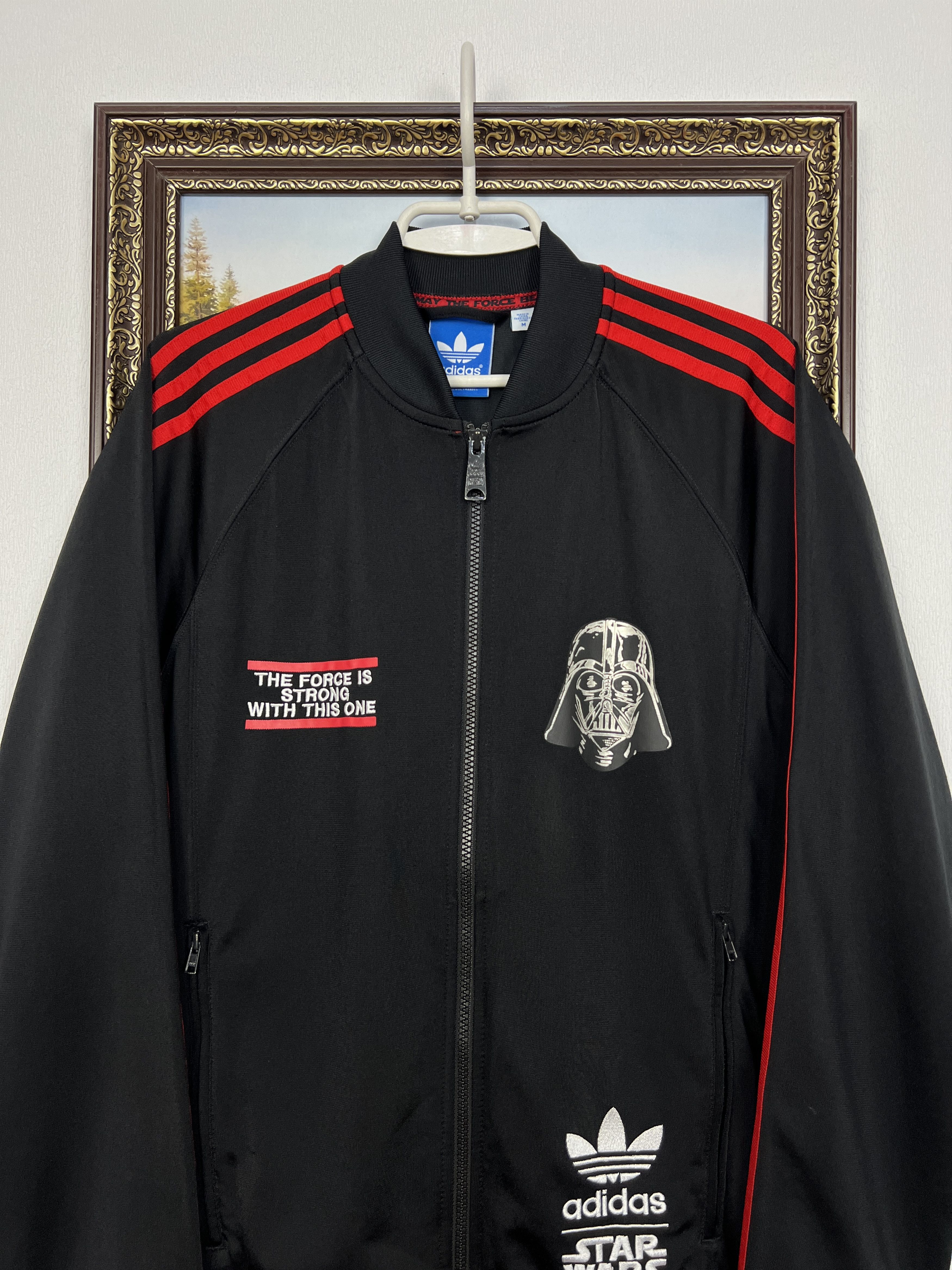 Adidas Adidas Star Wars Darth Vader Jacket Firebird Death Black Size US M / EU 48-50 / 2 - 2 Thumbnail