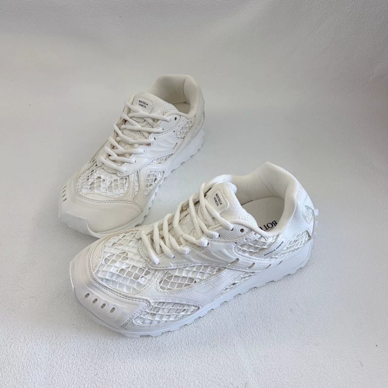 Bottega Veneta Bottega Veneta BV Orbit White Sneakers Size 36 Size US 6 / IT 36 - 1 Thumbnail