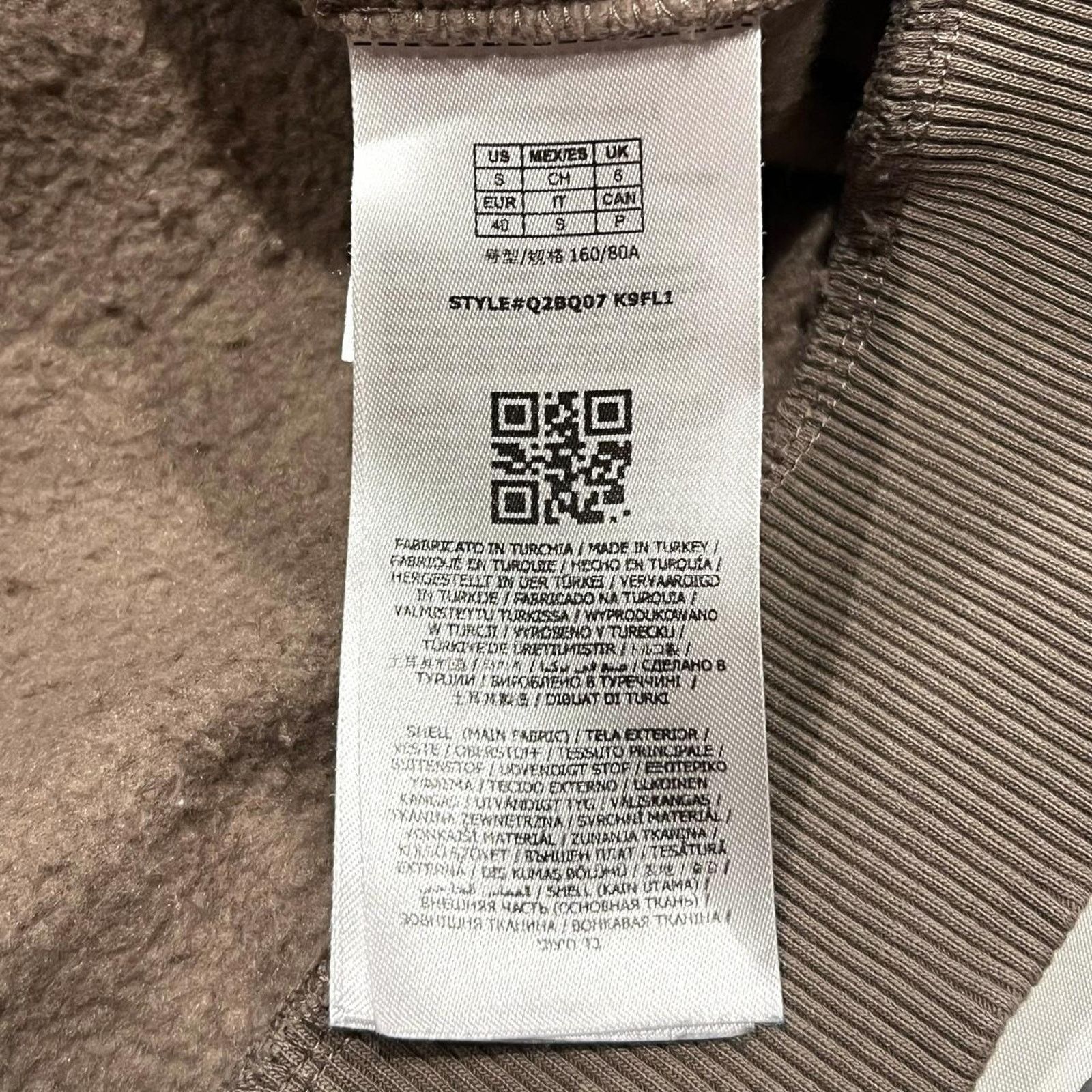 Guess GUESS Los Angeles Chest Logo Light Brown Embroidered Hoodie Size US S / EU 44-46 / 1 - 7 Thumbnail
