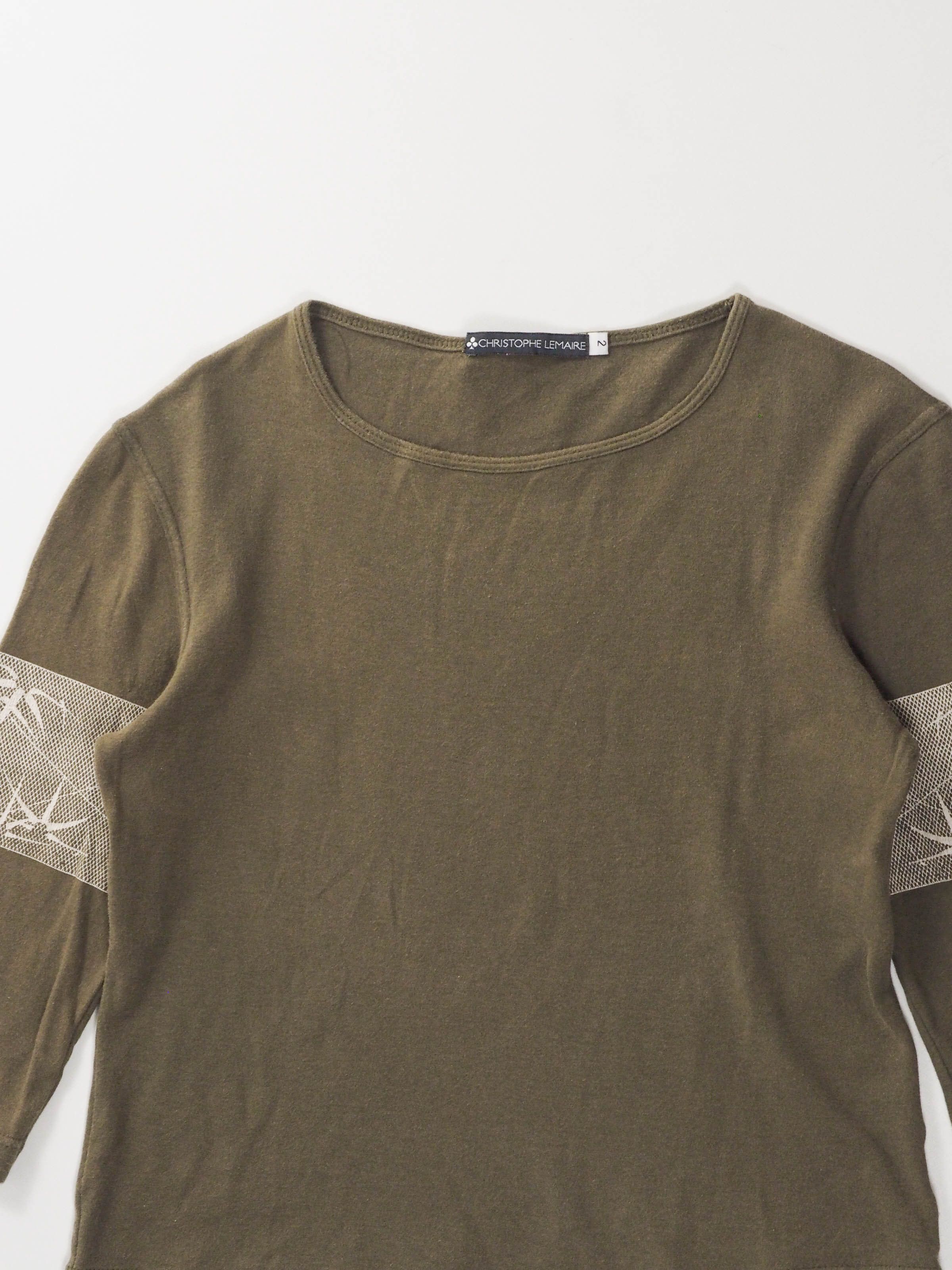Christophe Lemaire Christophe Lemaire Bamboo Sleeve Top Size S / US 4 / IT 40 - 3 Thumbnail