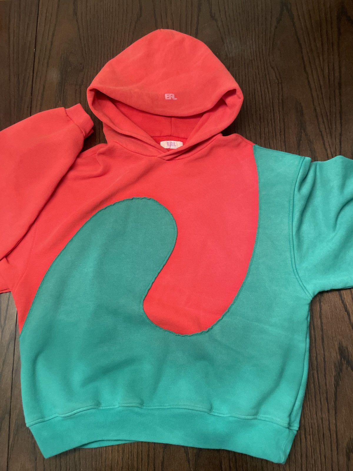 ERL ERL swirl hoodie red/green Size US XS / EU 42 / 0 - 1 Thumbnail
