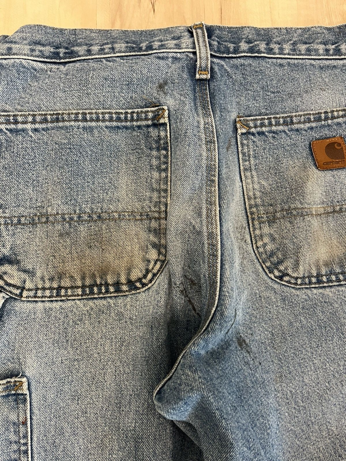 Carhartt × Vintage Carhartt denim jeans Size US 30 / EU 46 - 4 Thumbnail