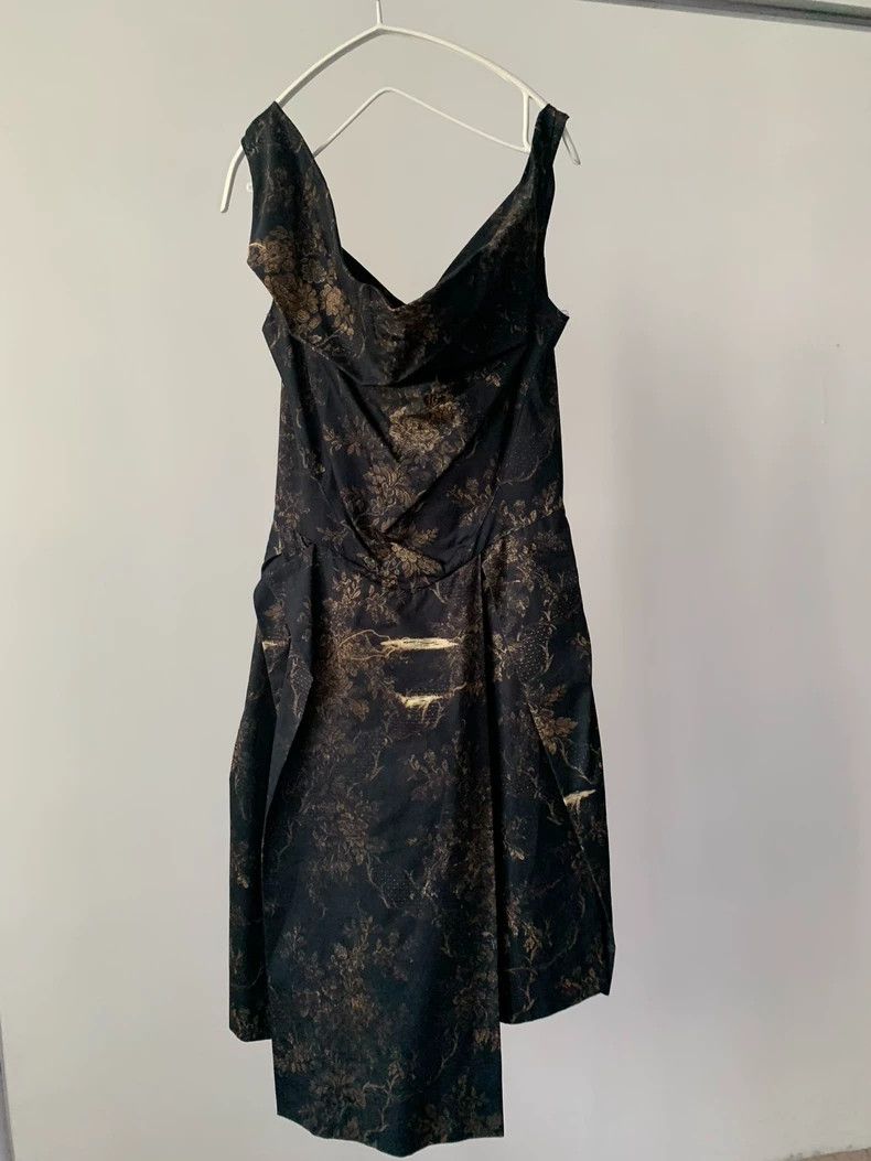 Vivienne Westwood Vivienne Westwood Black gold collar in formal dress Size XS / US 0-2 / IT 36-38 - 1 Thumbnail