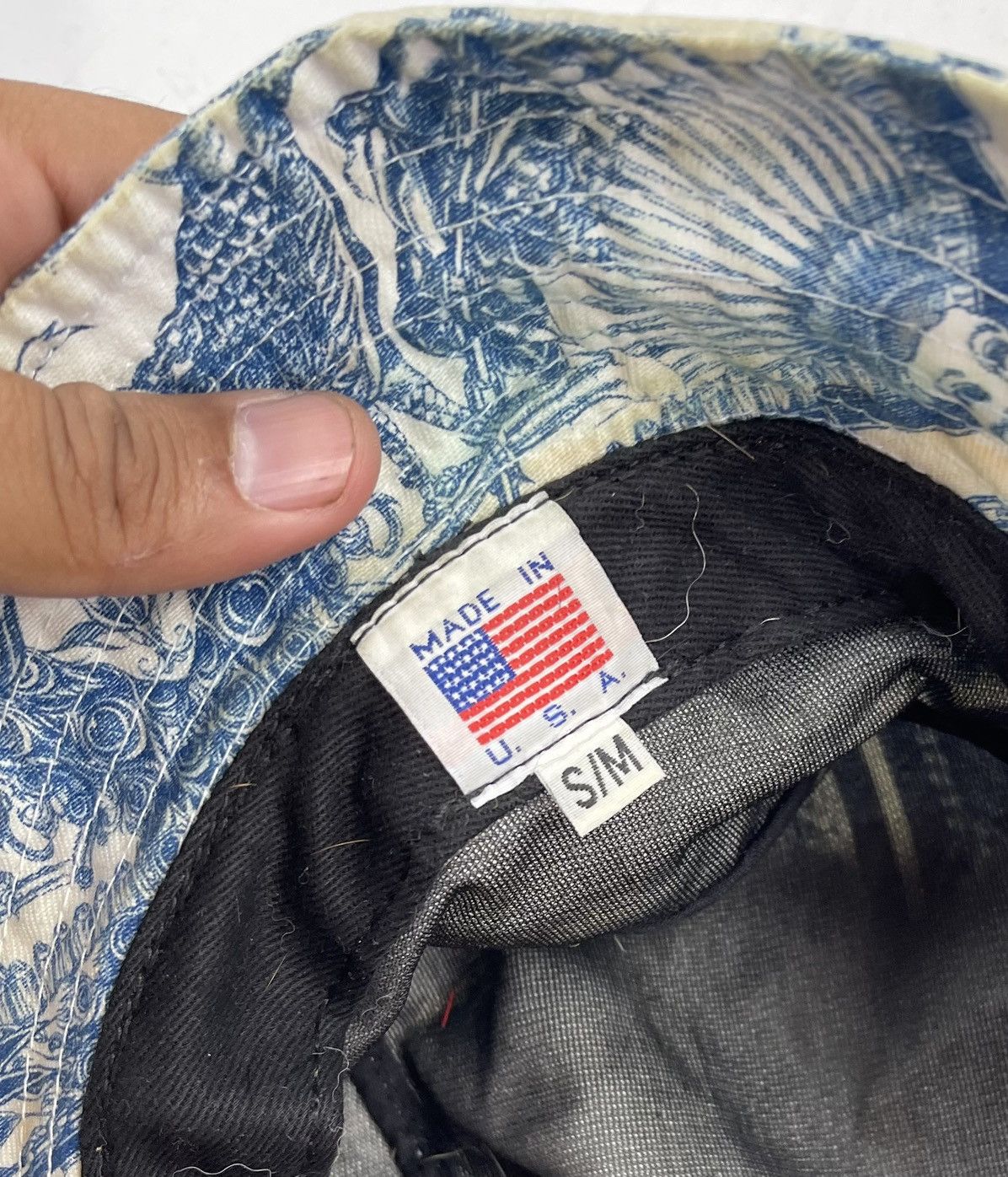Seditionaries × Vintage very rare vintage made in usa full print hat tc36 Size ONE SIZE - 5 Thumbnail