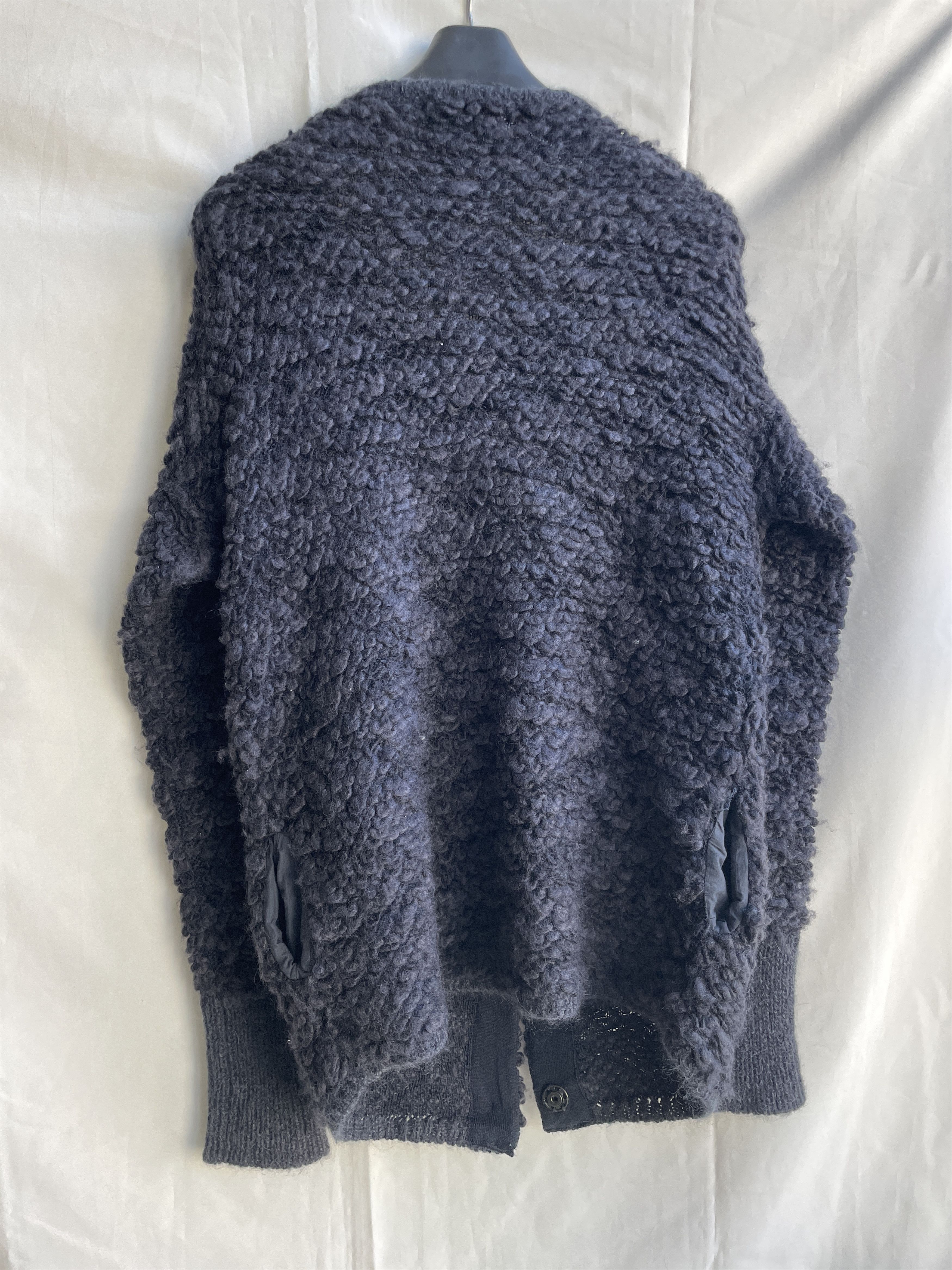 HUMANOID Humanoid Boucle Wool Mohair Heavy Cardigan Size S Size S / US 4 / IT 40 - 2 Thumbnail