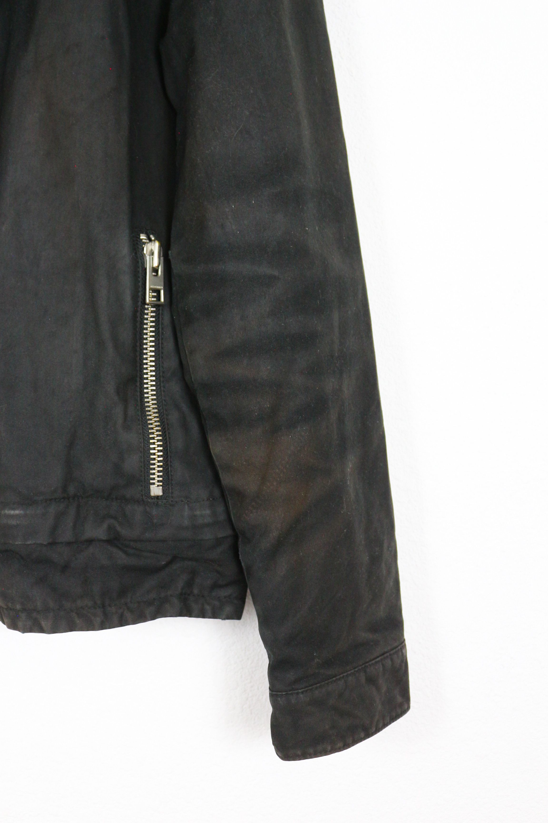 Allsaints Allsaints Lennox Sherpa Bicker Jacket Bomber Washed Black Size US M / EU 48-50 / 2 - 9 Thumbnail