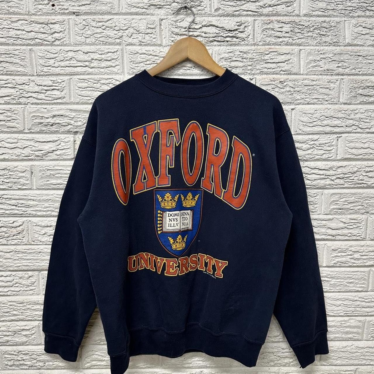 Vintage Vintage Oxford University Collegiate Sweatshirt Large Size US L / EU 52-54 / 3 - 1 Thumbnail