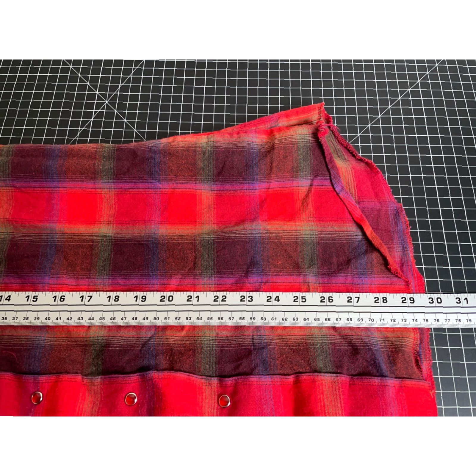 Vintage VINTAGE Panhandle Slim Western Shirt Adult Medium Red Shadow Plaid Cotton Button-Up Fall Winter Mens Size US M / EU 48-50 / 2 - 6 Thumbnail
