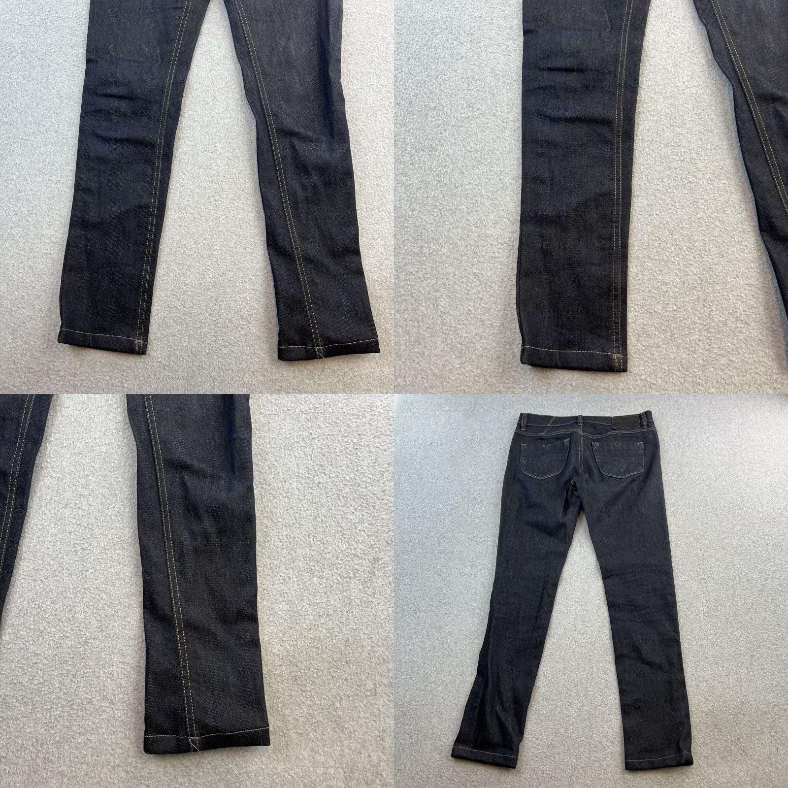 Diesel Diesel LIVY Jeans Womens 28 Blue Dark Wash Skinny Stretch Denim Classic Size 28" / US 6 / IT 42 - 8 Thumbnail