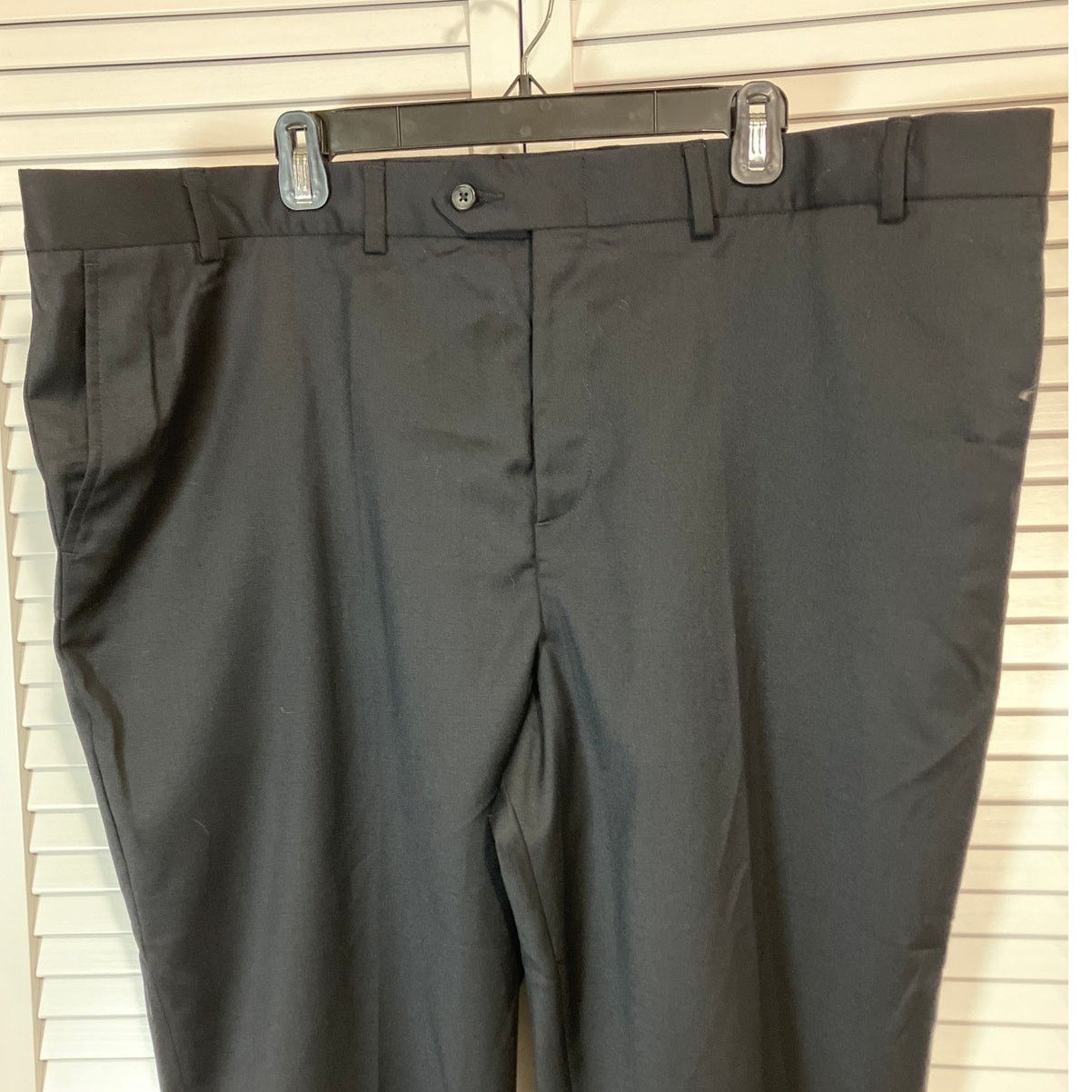 Other NWT Edwards Redwood & Ross Black Wool Blend Pants 42 x 29 Size US 42 / EU 58 - 3 Thumbnail