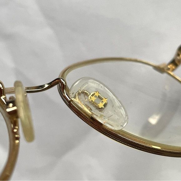 Other Vintage Luxottica Round Glasses Frames - 51-20-135 Size ONE SIZE - 6 Thumbnail