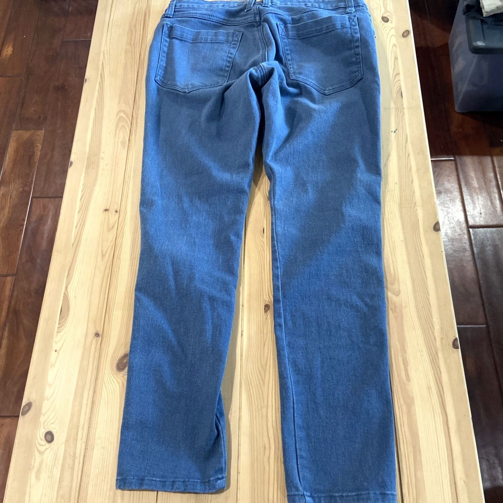 Tripp NYC VINTAGE Tripp NYC Jeans Goth Punk Pants Street Urban Mens 36 Blue Denim Spandex Zipper Pockets Skinny Inseam 36 Size US 36 / EU 52 - 7 Thumbnail