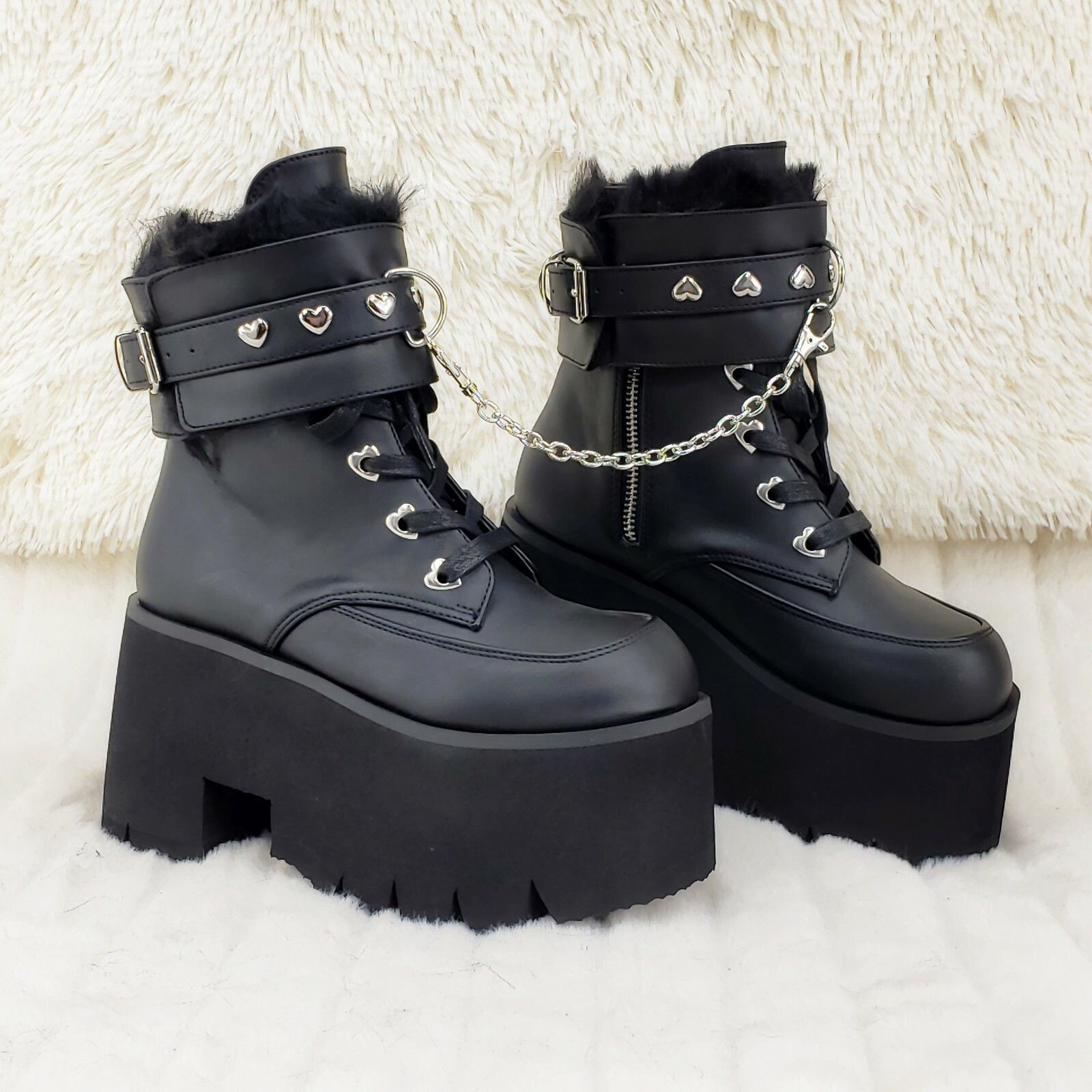 Ashes 57 Black Heart Studs 3.5