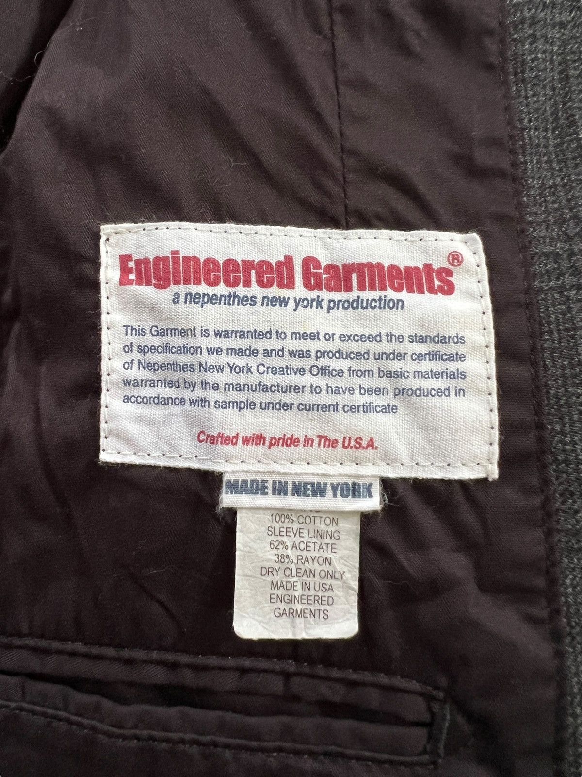Engineered Garments Engineered Garments Plaid Wool Andover Jacket Size 36R - 11 Thumbnail
