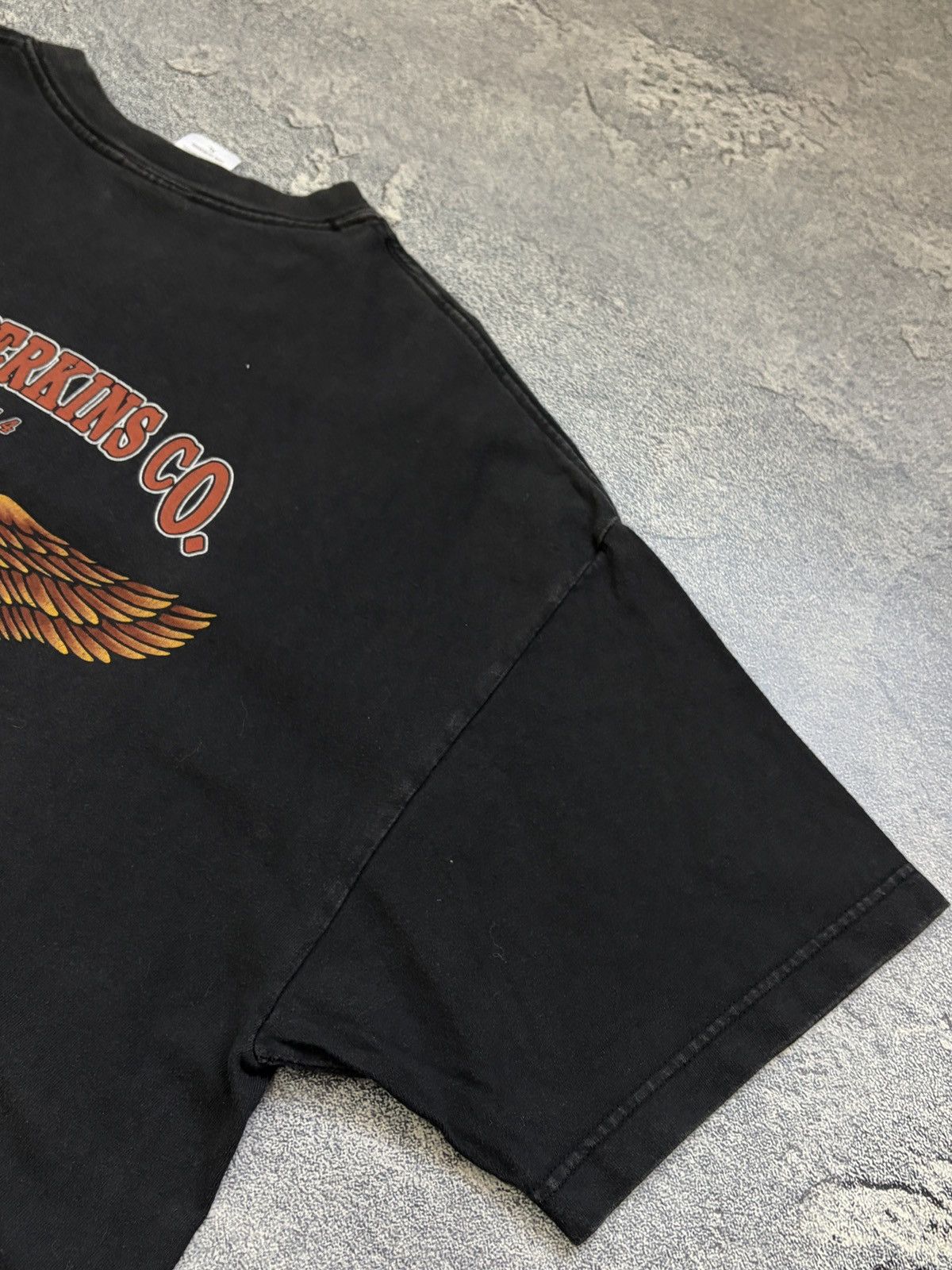 Harley Davidson Vtg 1999 Harley Davidson Dudley Perkins SF T-Shirt USA XL Size US XL / EU 56 / 4 - 11 Thumbnail