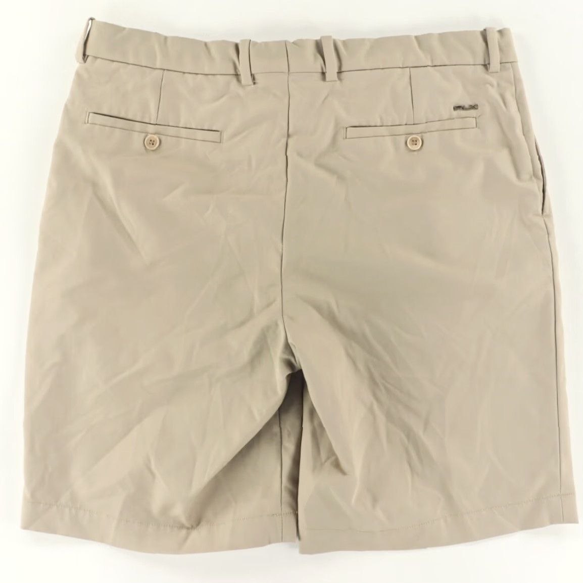 RLX Ralph Lauren RLX Ralph Lauren Golf Shorts Khaki Men's 36 Polyester Microfiber Chino Regular Inseam 9in Button Front Mens Size US 36 / EU 52 - 4 Thumbnail