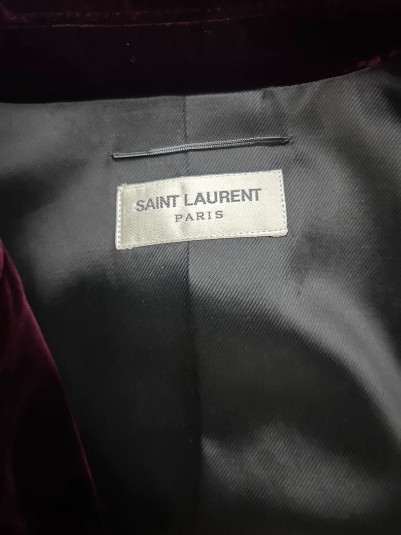 Saint Laurent Paris Saint Laurent Paris 16fw Red Velvet Star Moon Jacket-2506 Size US M / EU 48-50 / 2 - 2 Thumbnail