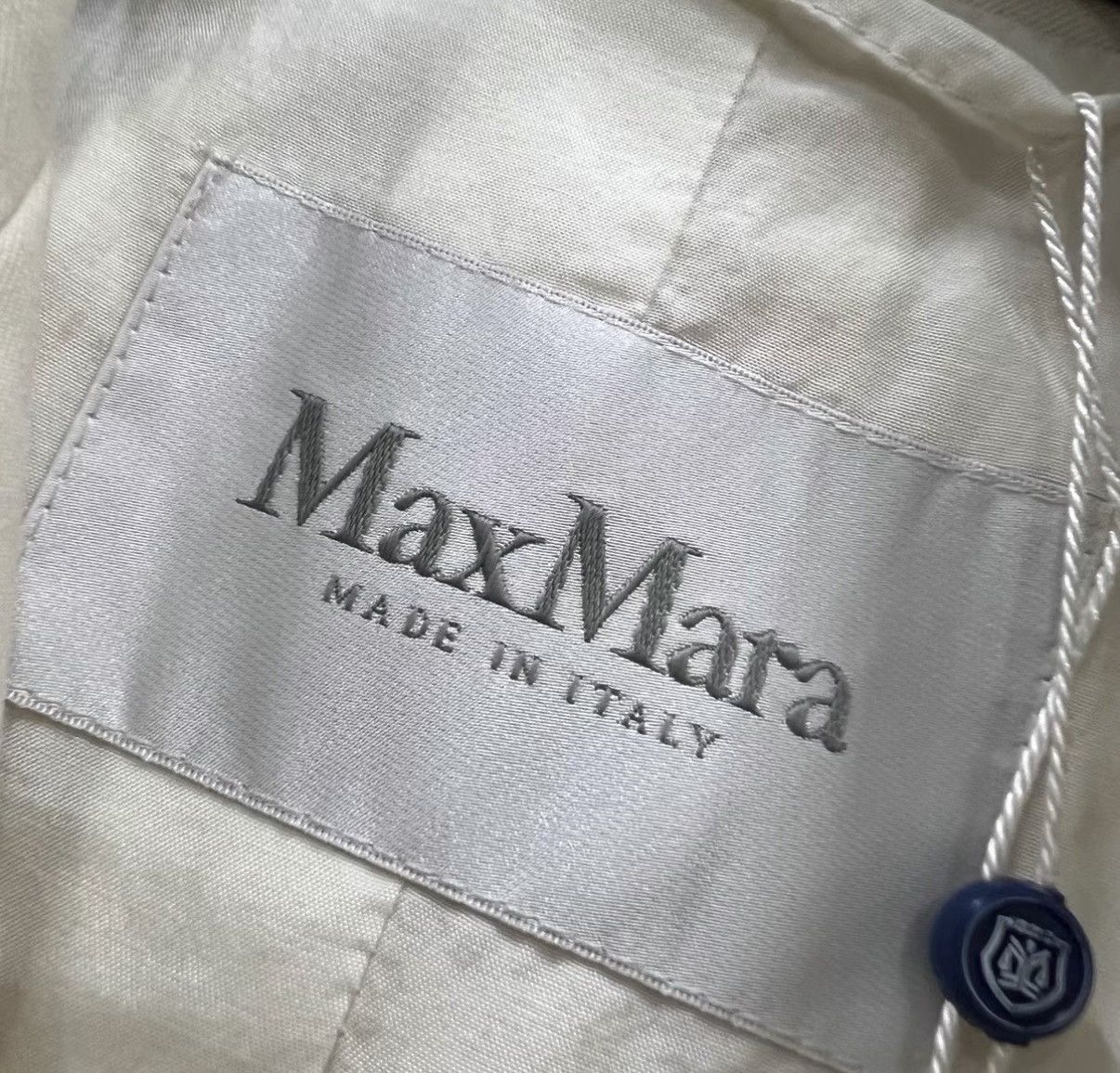 Max Mara MaxMara Off-white Knitted Panel Coat J41 Size XS / US 0-2 / IT 36-38 - 3 Thumbnail