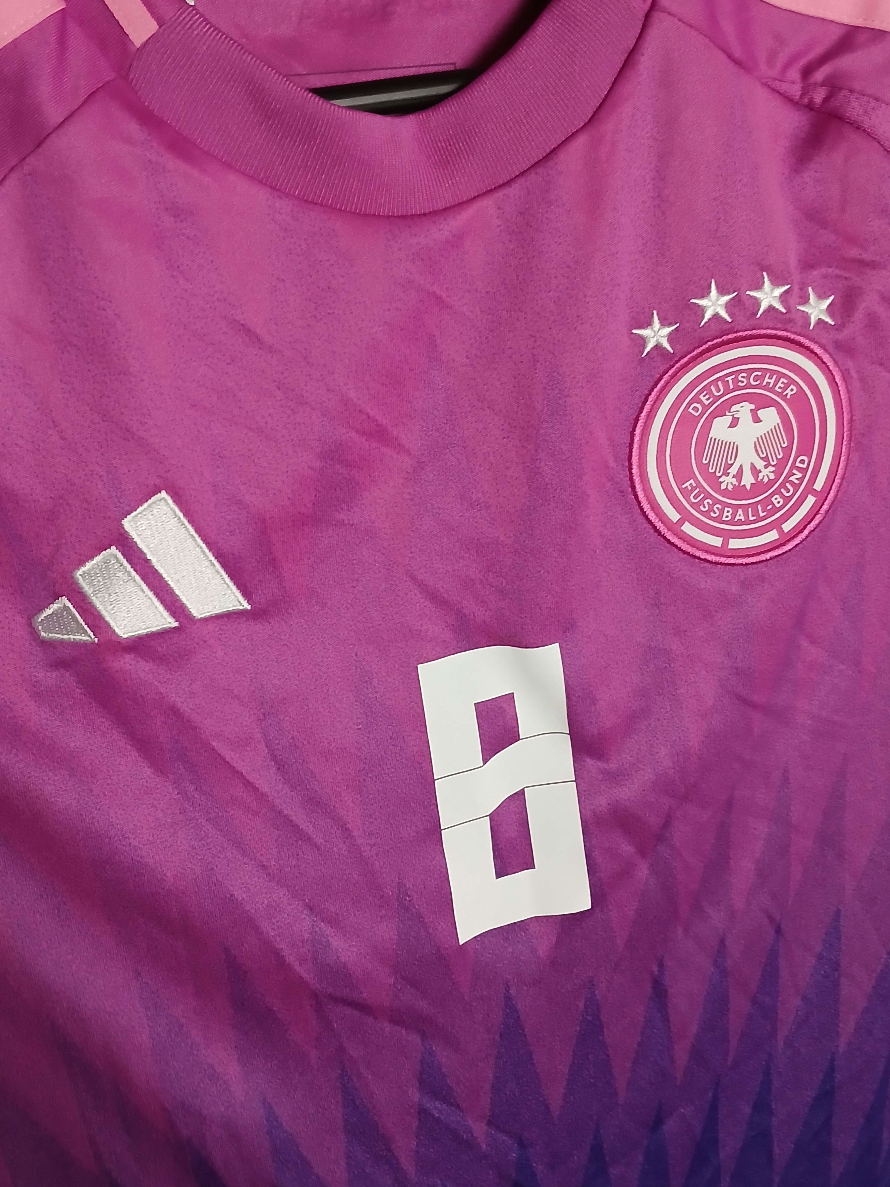 Adidas KIDS Germany National Team 24/25 Away Football Jersey Size US S / EU 44-46 / 1 - 3 Thumbnail
