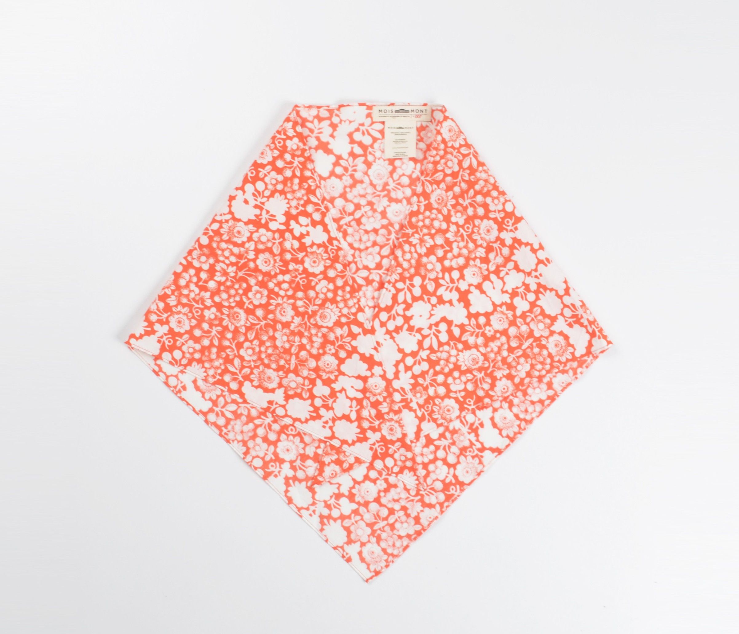 Other Moismont France Floral Triangle Cottagecore Head Bandana Size ONE SIZE - 3 Thumbnail