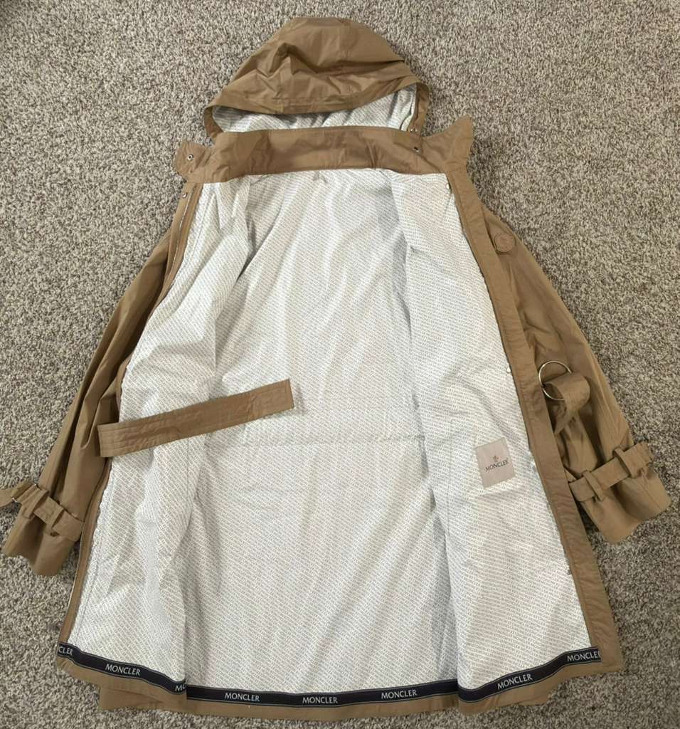 Moncler ✨ MONCLER CREPIDE TRENCH COAT SIZE 3 LUXE LIGHTWEIGHT ✨ Size S / US 4 / IT 40 - 5 Thumbnail