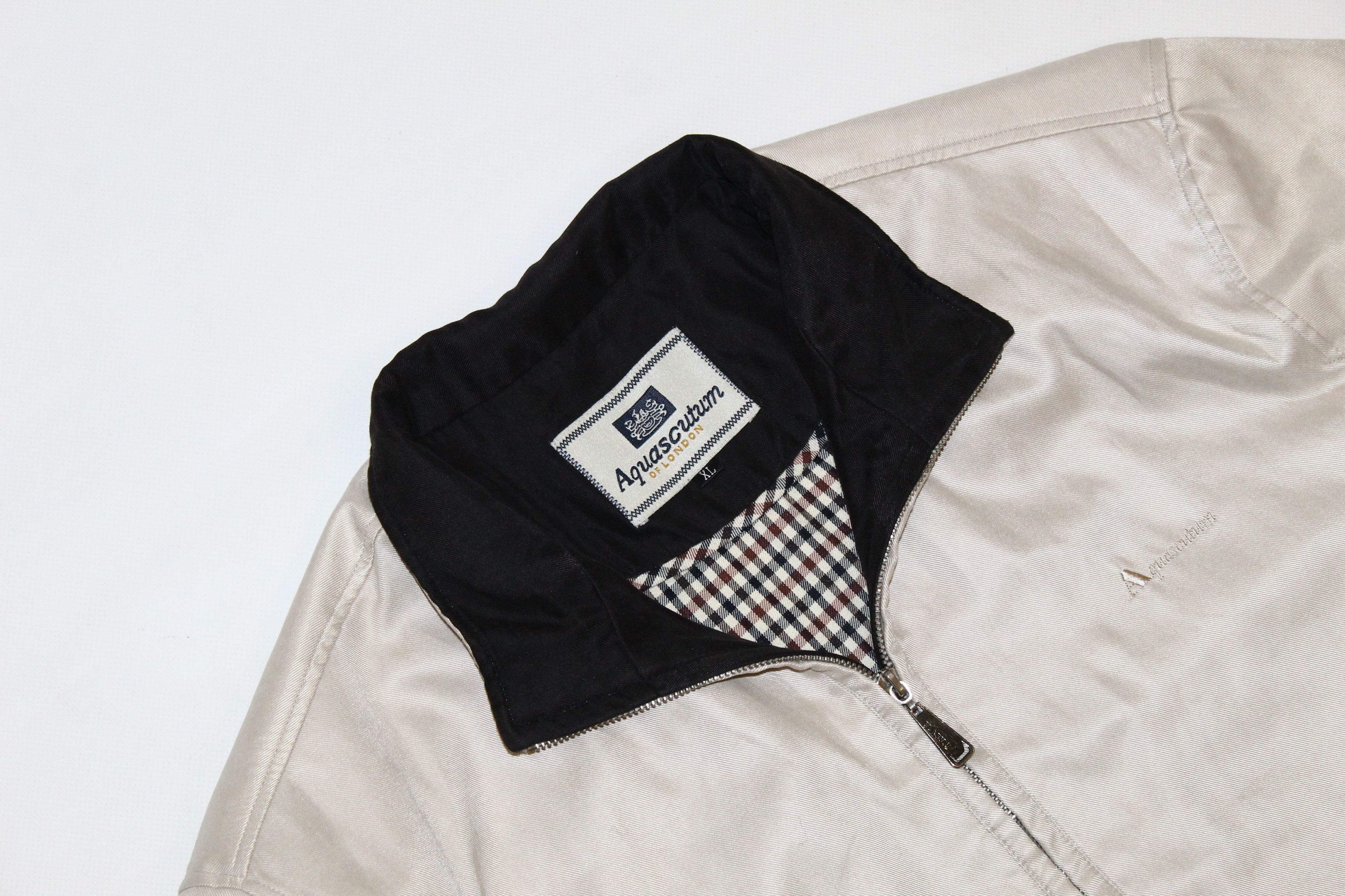 Aquascutum 🔥 Aquascutum Signatured Satin Cotton Casual Jacket Size US XL / EU 56 / 4 - 8 Thumbnail