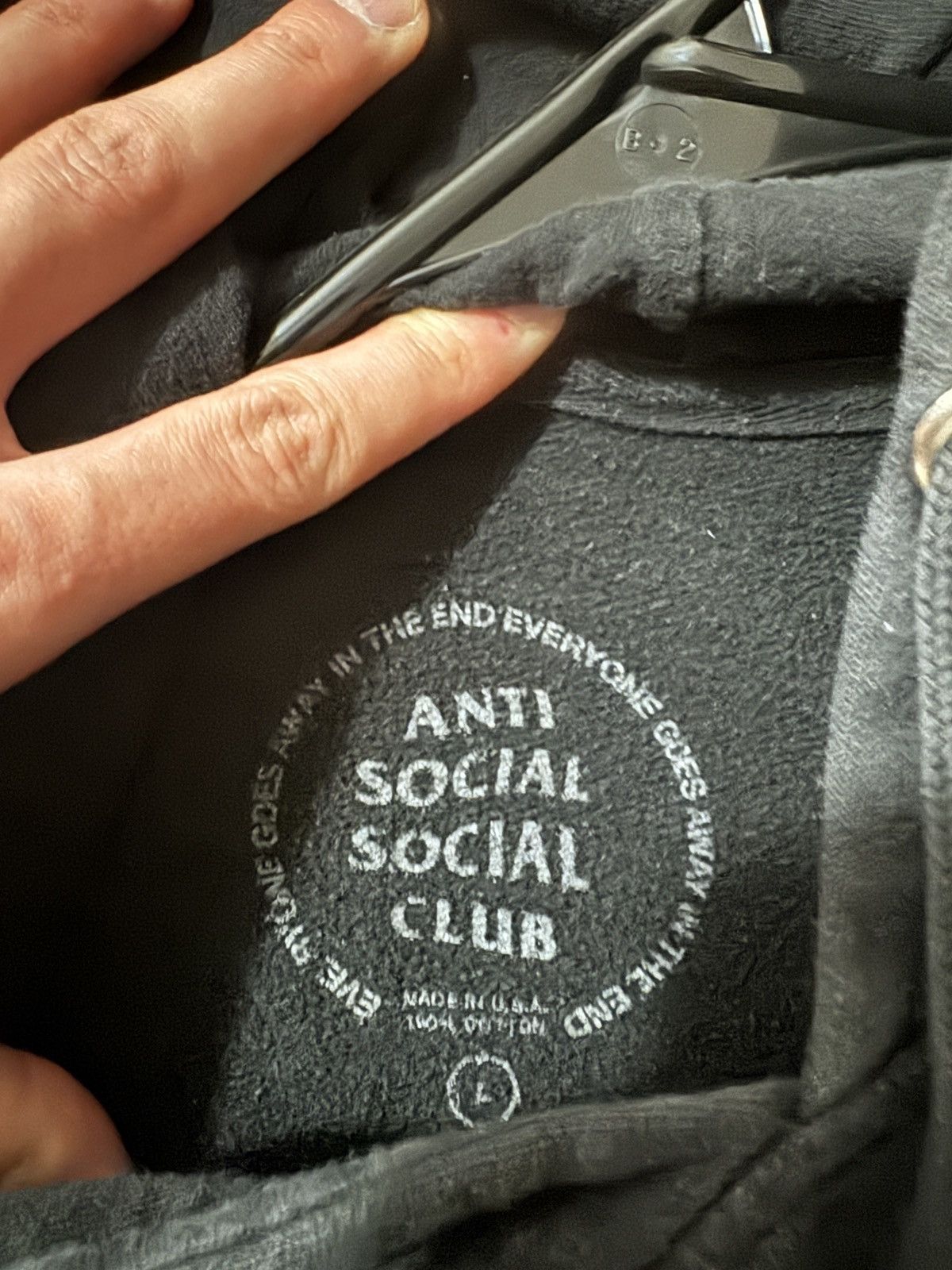 Anti Social Social Club × Fragment Design Anti social social club x Fragment Size US L / EU 52-54 / 3 - 4 Thumbnail
