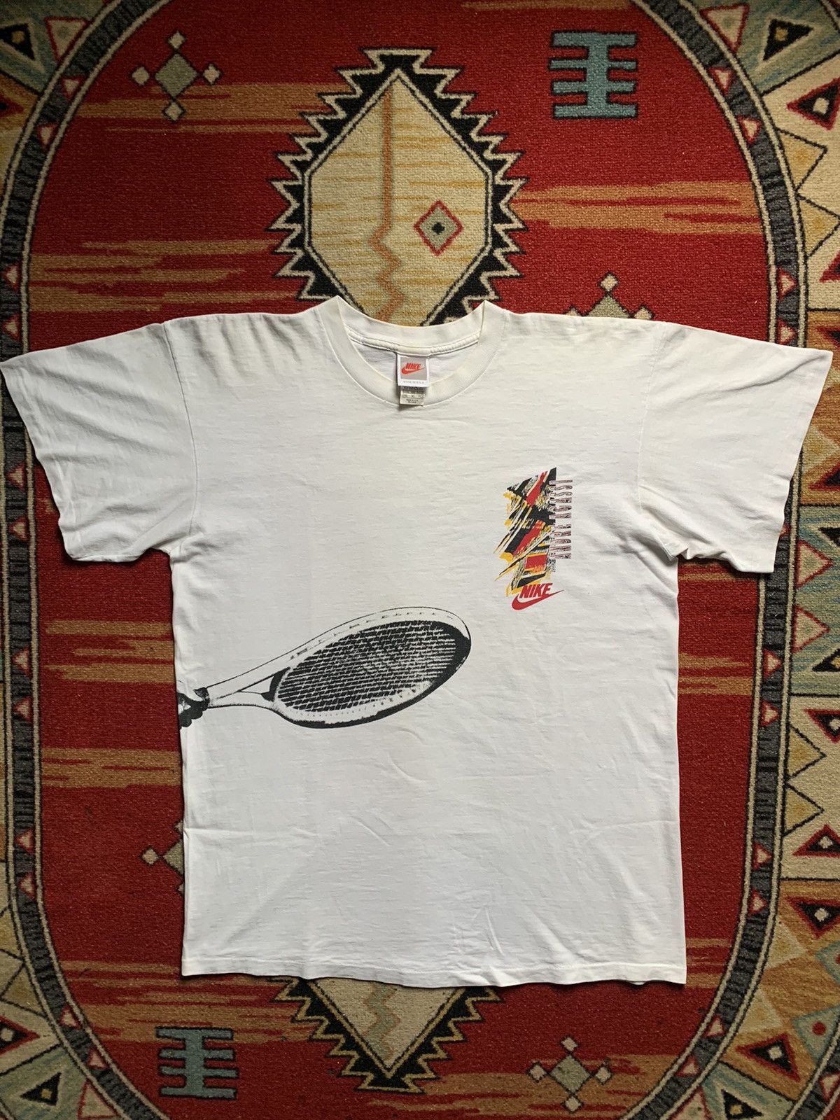 Nike Nike Andre Agassi Tees USA Size US XL / EU 56 / 4 - 4 Thumbnail