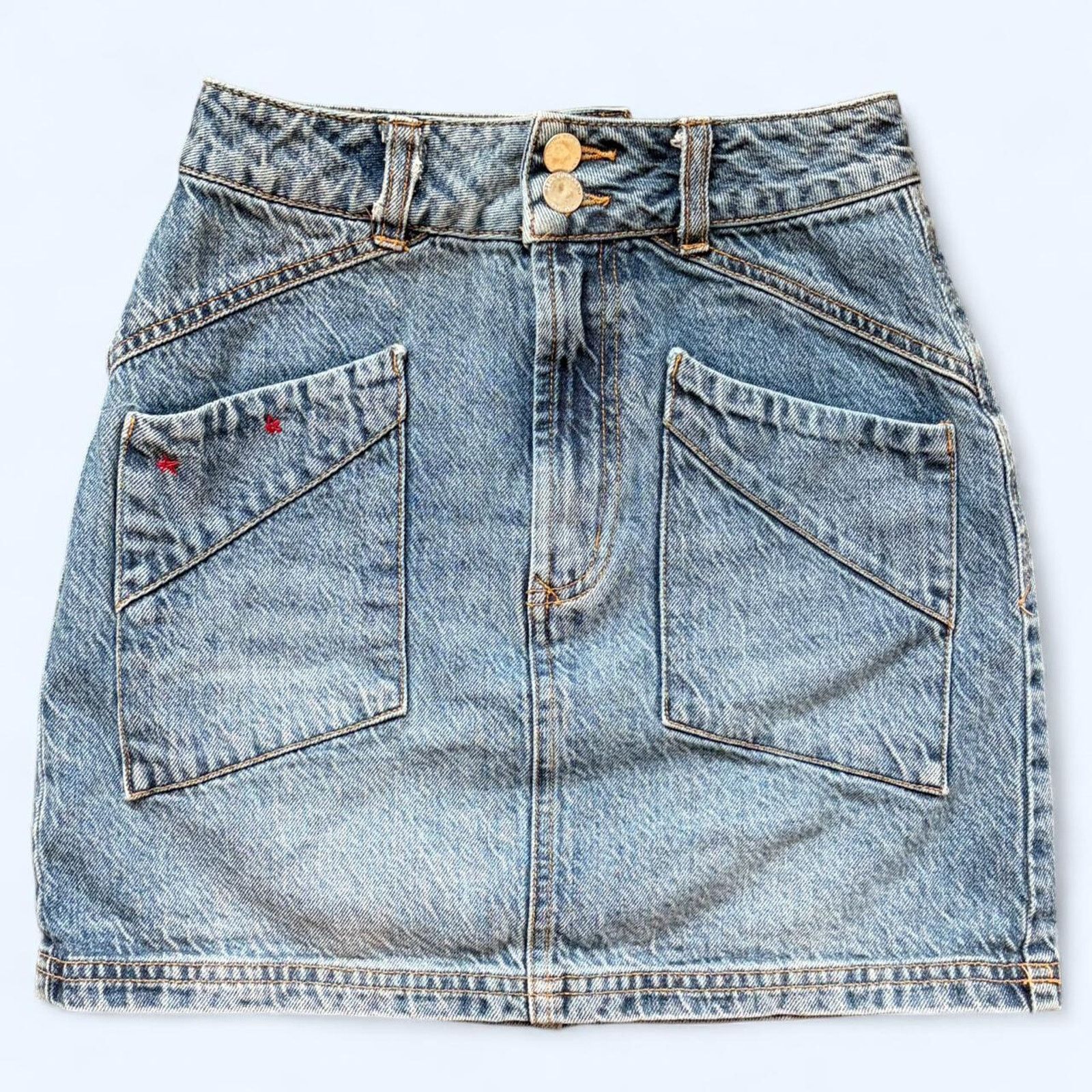 Other Dear john star embroidered skirt Size 24" / US 00 / IT 34 - 1 Thumbnail