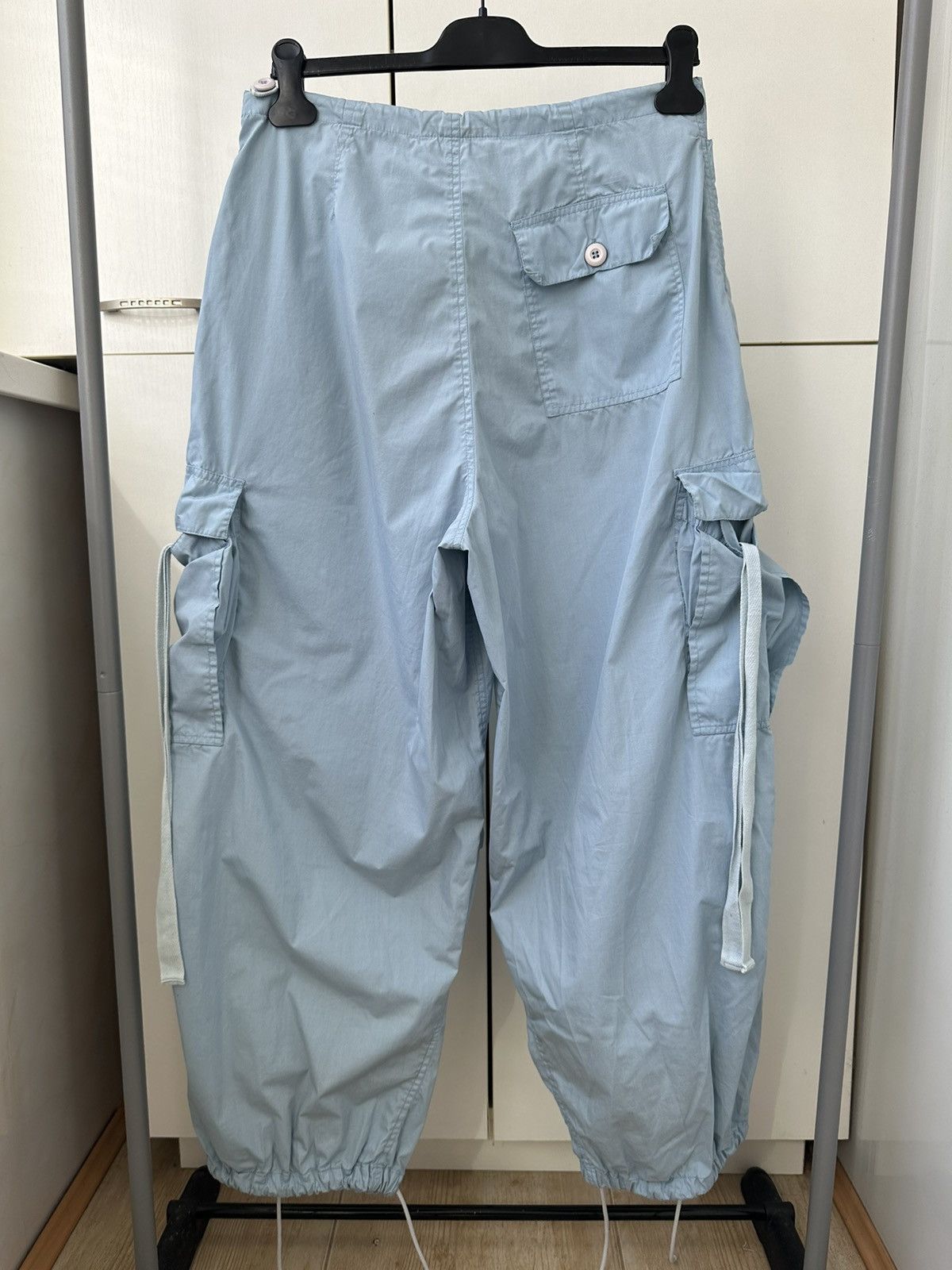 Japanese Brand UFO cargo parachute pants loose fit Size US 30 / EU 46 - 4 Thumbnail