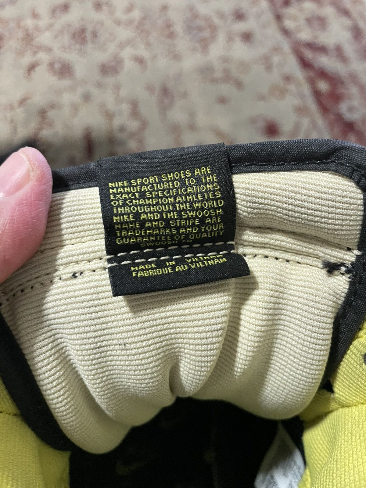 Nike Nike Dunk High 1985 SP Yellow Acid Wash Size US 11.5 / EU 44-45 - 12 Thumbnail