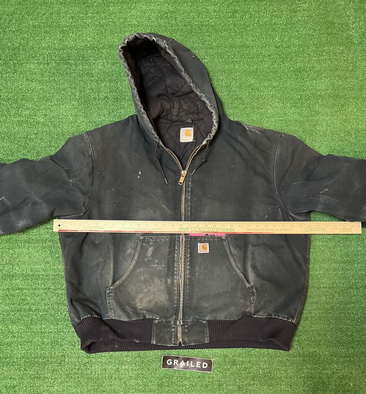 Carhartt × Vintage 1/1 Black Vintage Carhartt Rare Size US XL / EU 56 / 4 - 9 Thumbnail
