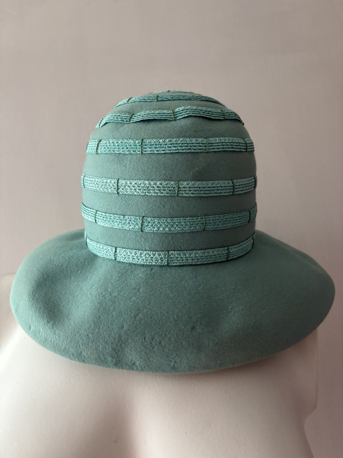 Vintage 1950s Edna Wallace Paris Inspired Frenchie Hat Size ONE SIZE - 18 Thumbnail