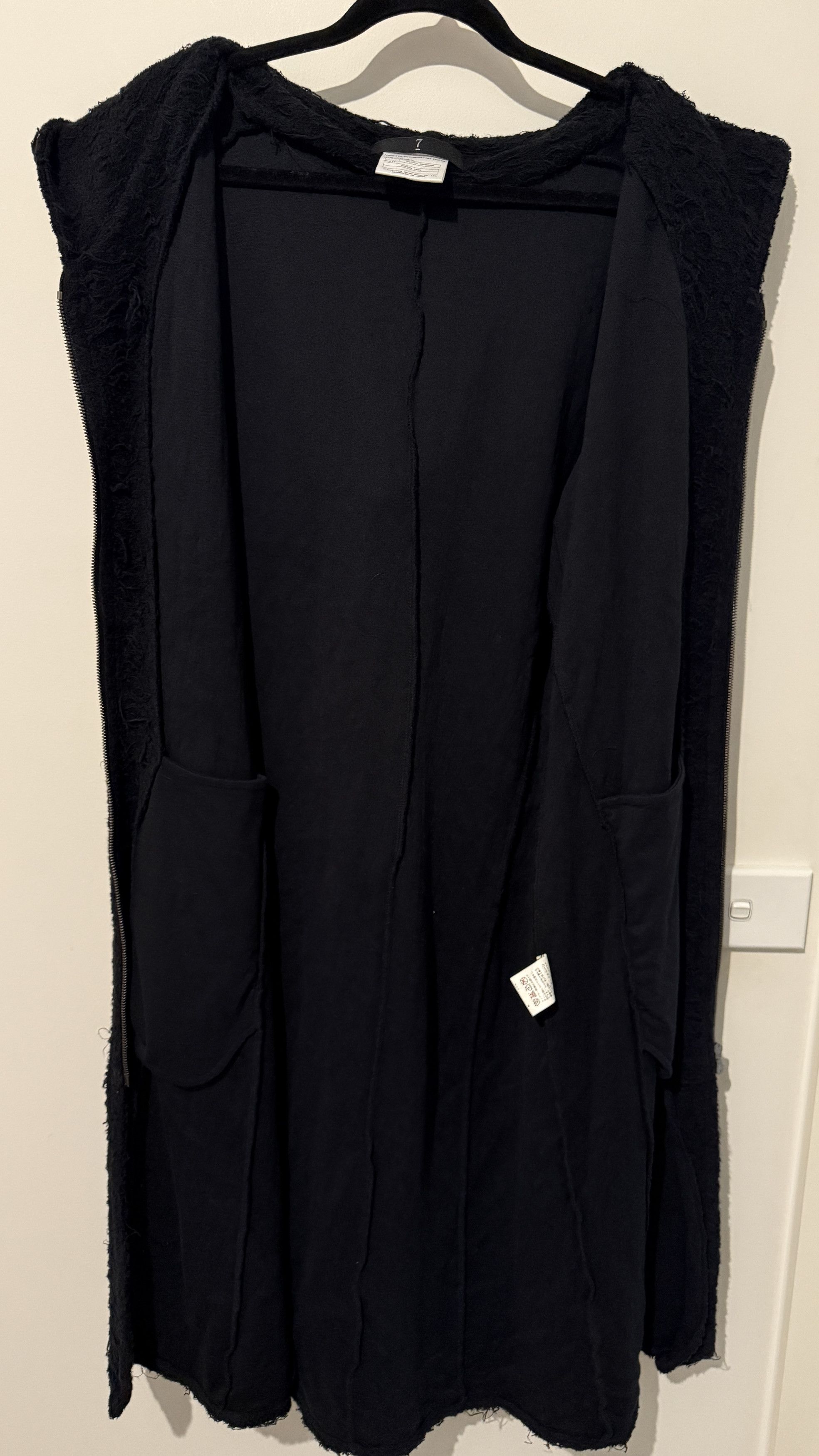 Julius 08AW Long Jacquard Zip Hoodie Size US S / EU 44-46 / 1 - 3 Thumbnail