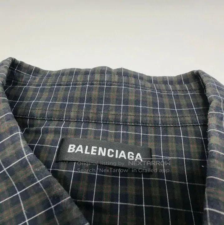 Balenciaga Balenciaga Black Long Sleeve Shirt with Print. Size US M / EU 48-50 / 2 - 1 Thumbnail