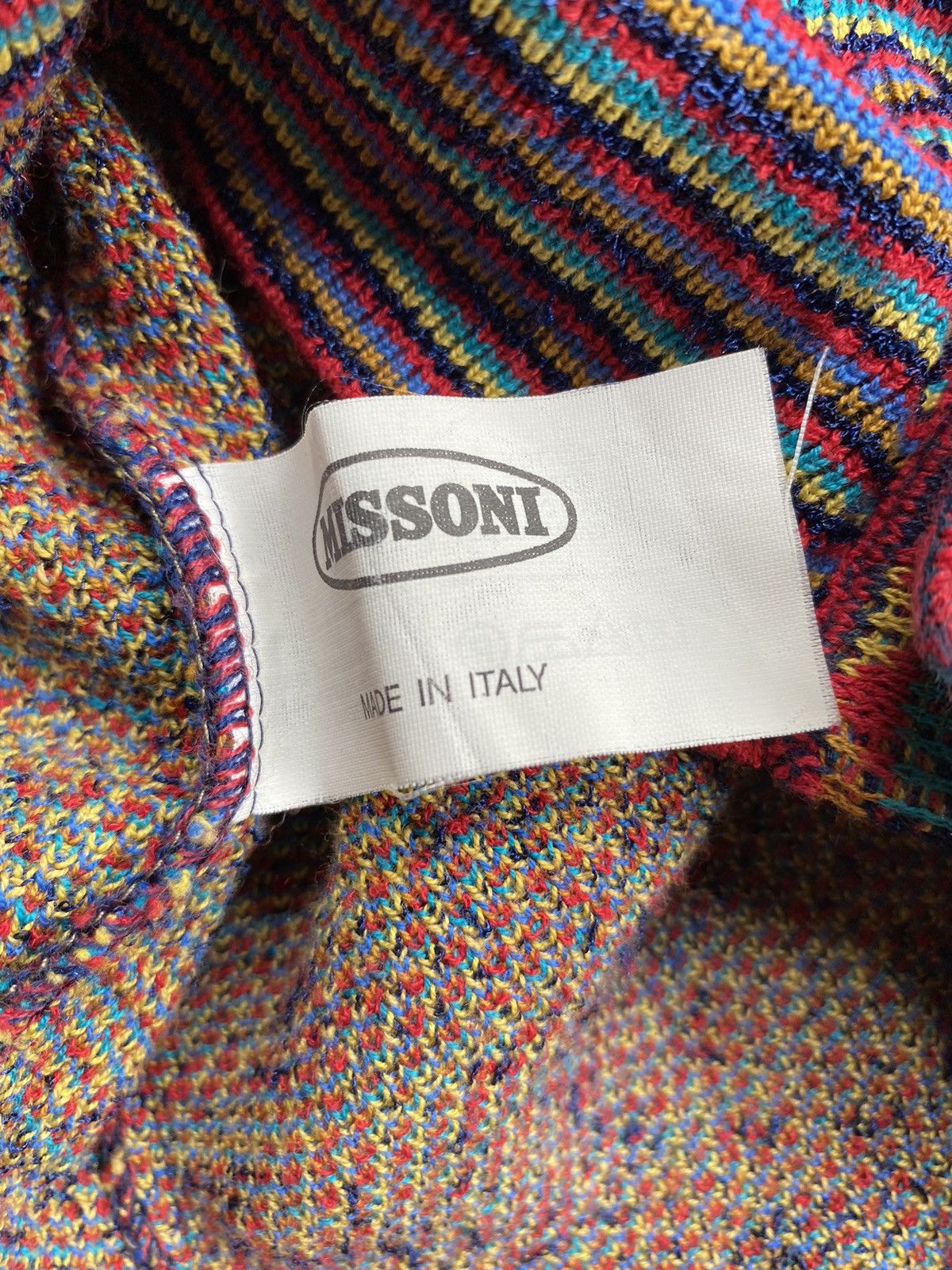 Missoni Missoni multicolor knitted vest Size US XL / EU 56 / 4 - 12 Thumbnail