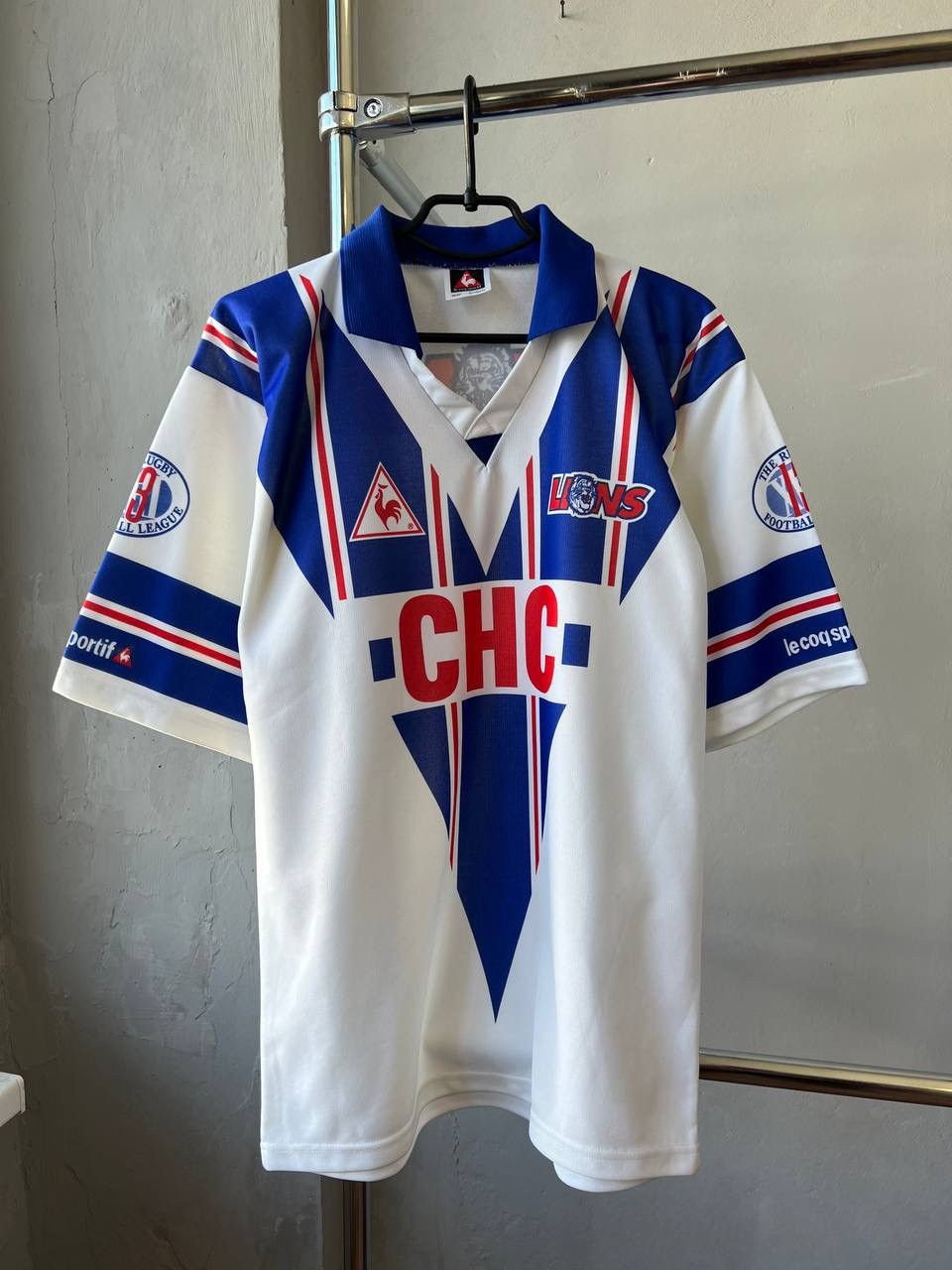 Vintage RARE 90’S SWINTON LIONS LE COQ SPORTIF RUGBY SHIRT JERSEY M Size US M / EU 48-50 / 2 - 2 Thumbnail