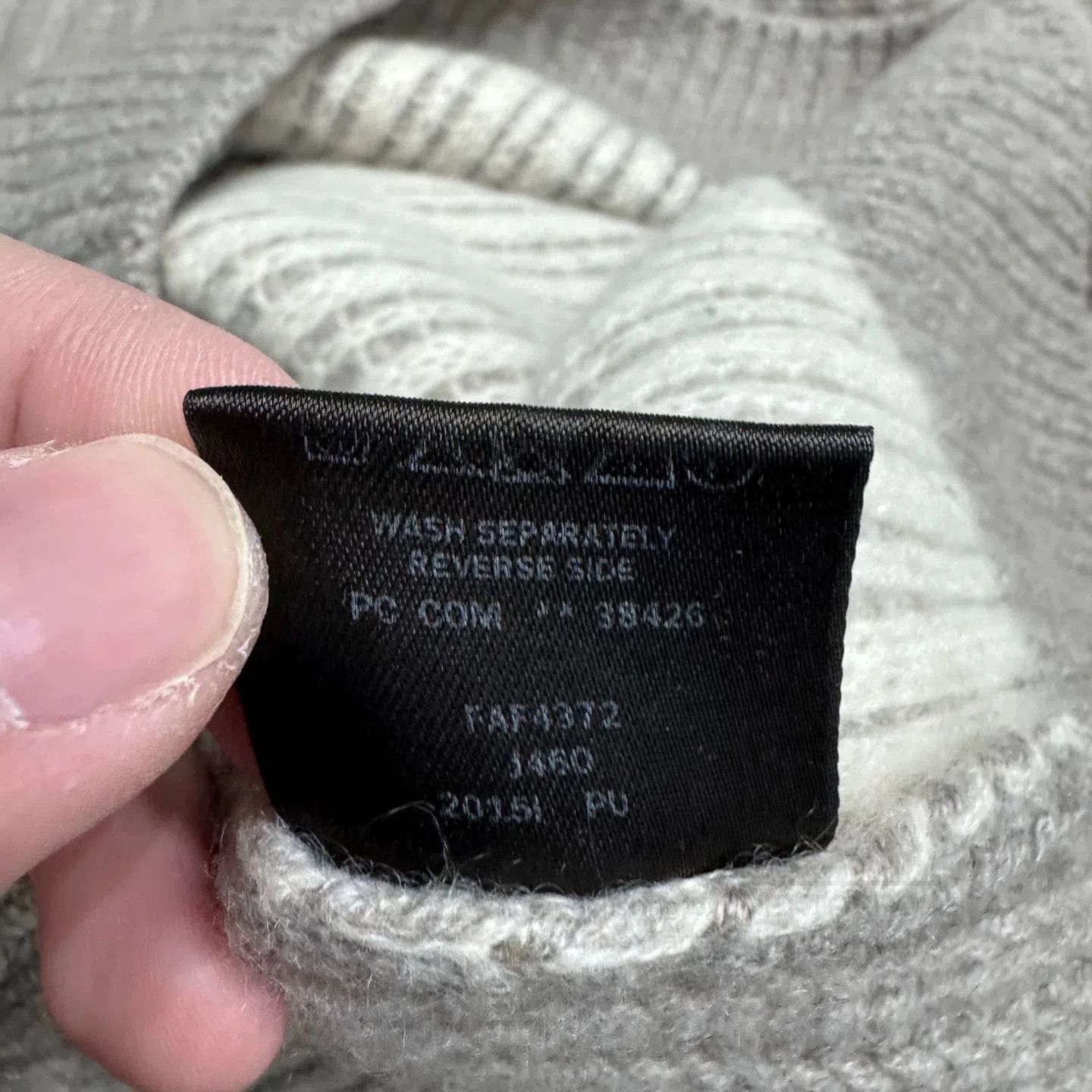 Loro Piana Gray Half-Zip High Neck Knit Sweater. Size US M / EU 48-50 / 2 - 4 Thumbnail