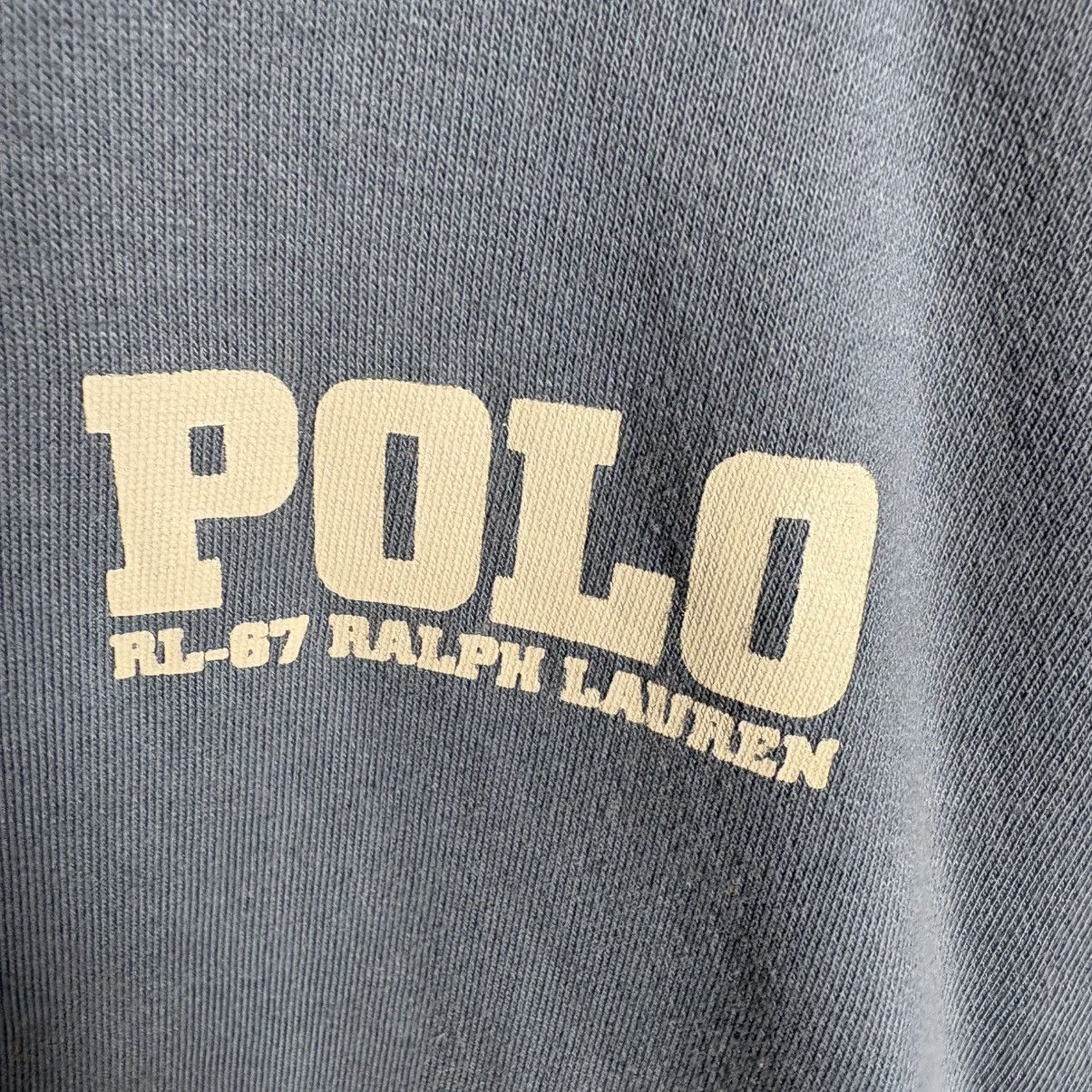 Polo Ralph Lauren Vintage 90s Polo Ralph Lauren Logo Flag Full Zip Hoodie Size US L / EU 52-54 / 3 - 5 Thumbnail