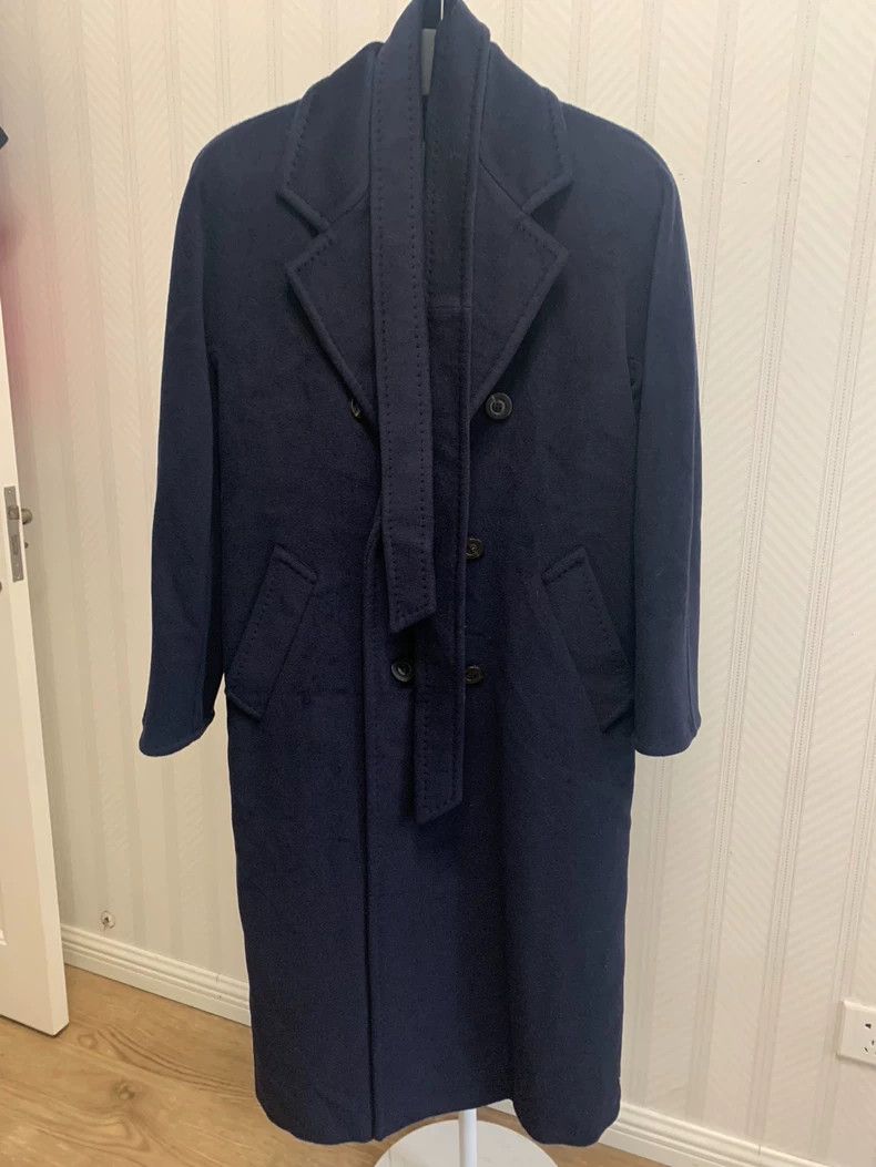 Max Mara Max Mara 101801 Coat, navy blue Size S / US 4 / IT 40 - 8 Thumbnail