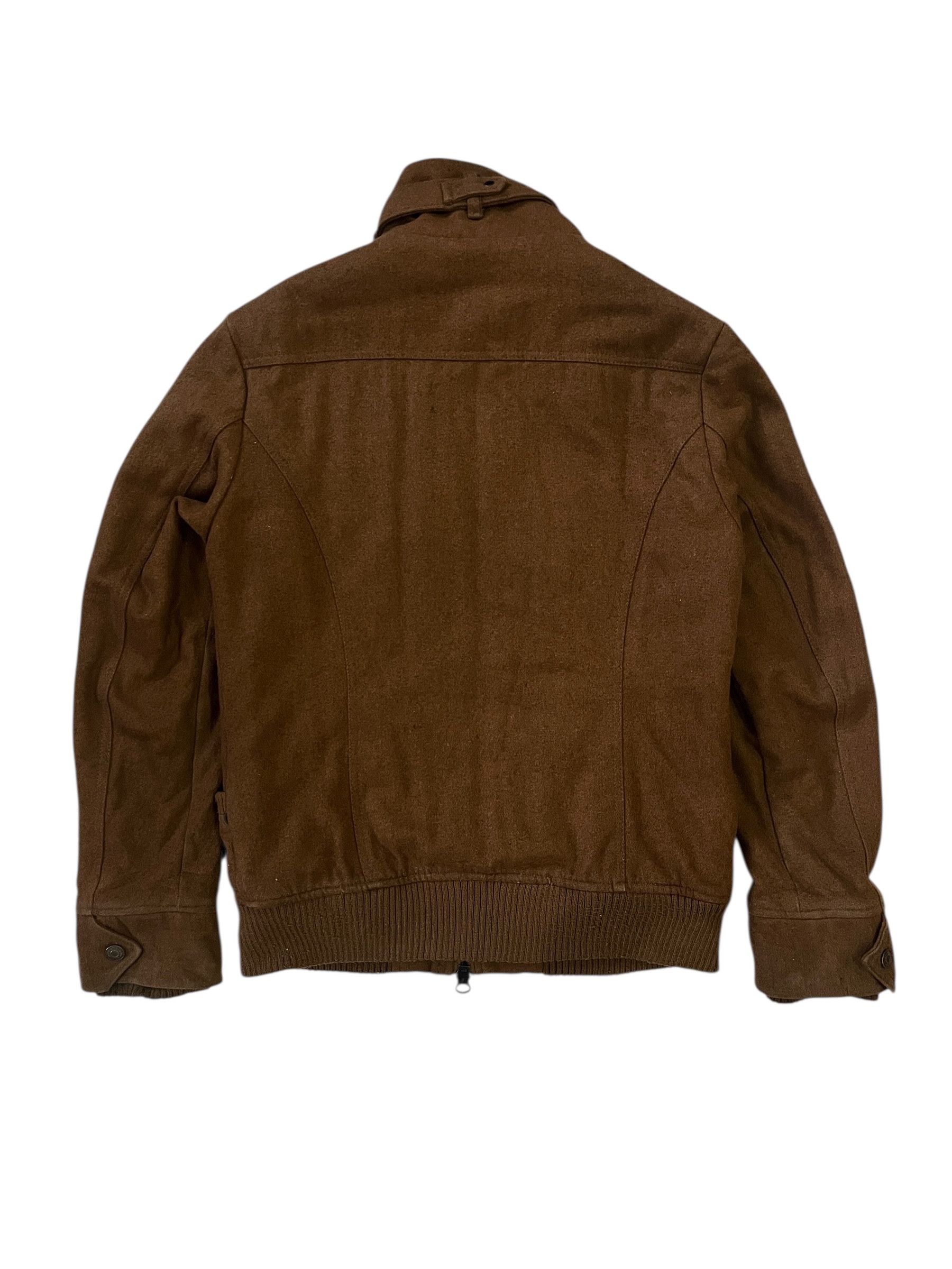 In The Attic In The Attic Brown Utility Military Style Wool Jacket Size US L / EU 52-54 / 3 - 2 Thumbnail