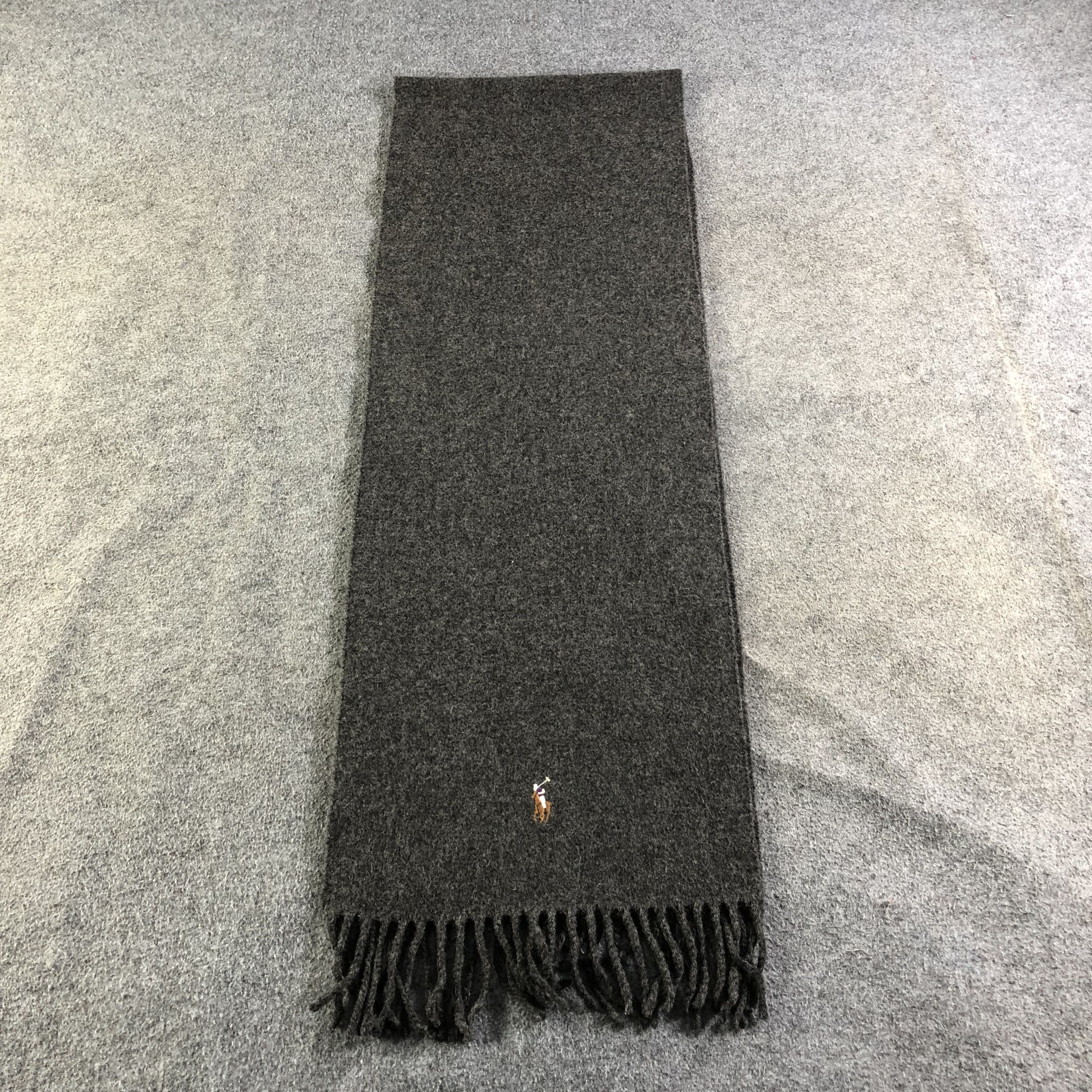 Polo Ralph Lauren Polo Ralph Lauren Wool Scarf Muffler V1820 Size ONE SIZE - 2 Thumbnail