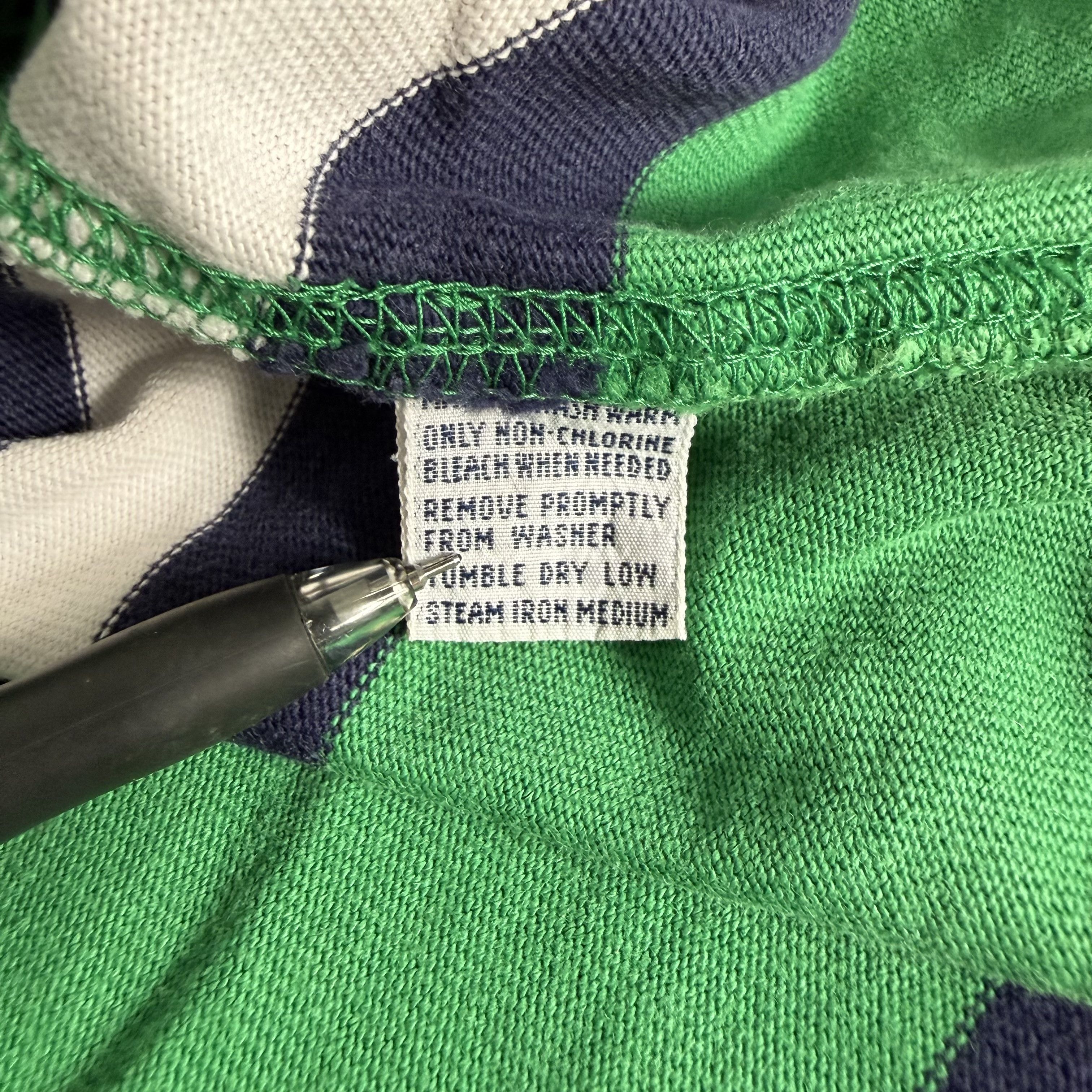 Polo Ralph Lauren 🔥RARE🔥Vintage Polo Ralph Lauren Stripes L/S Rugby Shirt Size US XL / EU 56 / 4 - 5 Thumbnail