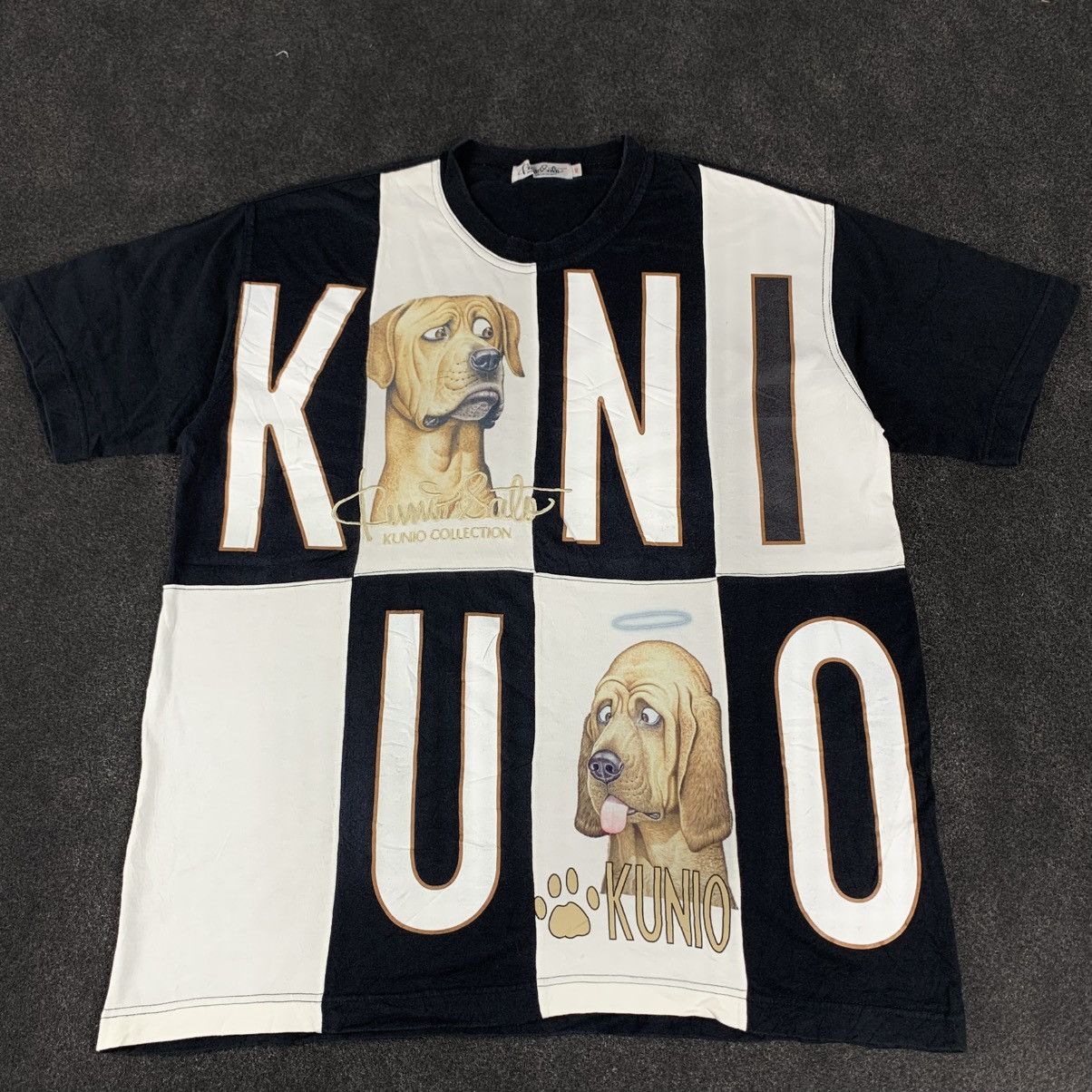 Vintage Vintage Kunio Collection Oversized Patchwork T-Shirt Size US L / EU 52-54 / 3 - 1 Thumbnail