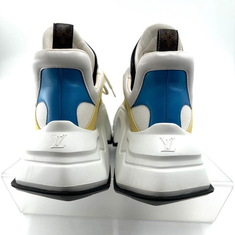 Louis Vuitton Louis Vuitton Archlight 2.0 Yellow and White Platform Dad Size US 7 / IT 37 - 3 Thumbnail