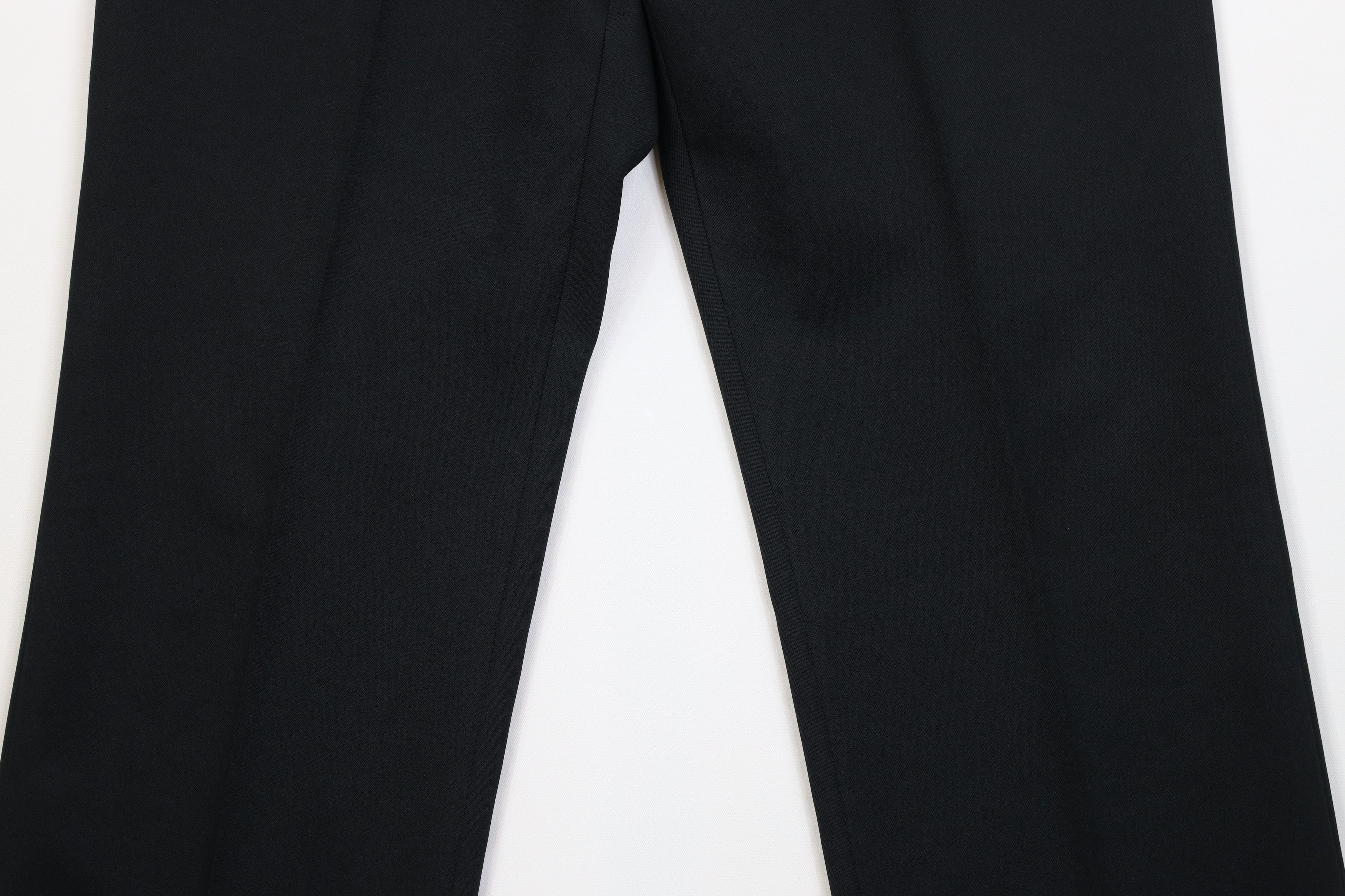 Vintage Vintage 70s Streetwear Flared Wide Leg Chino Pants Black USA Size US 36 / EU 52 - 3 Thumbnail